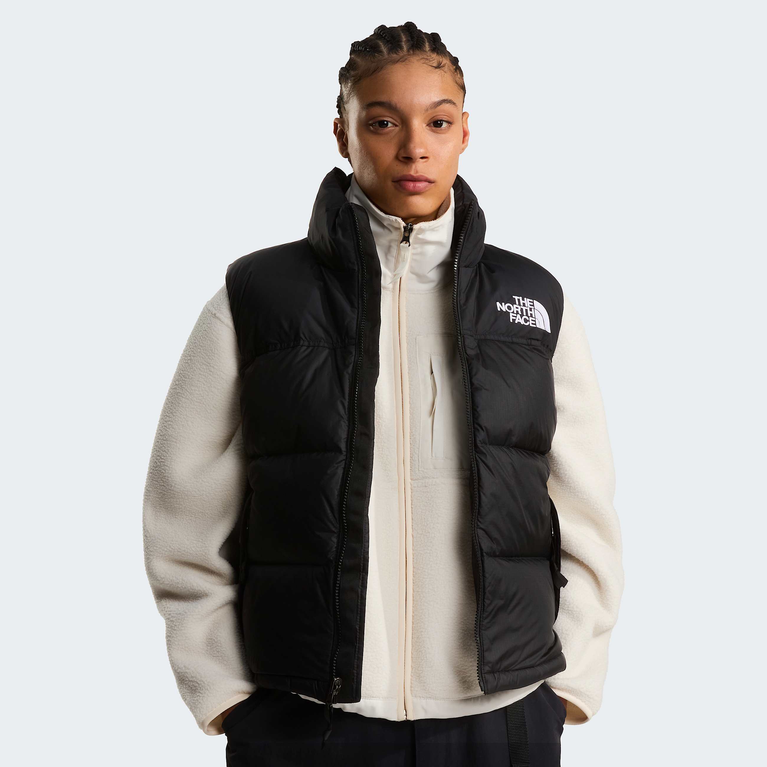 1996 Retro Nuptse Daunenweste fr Damen TNF ALT4