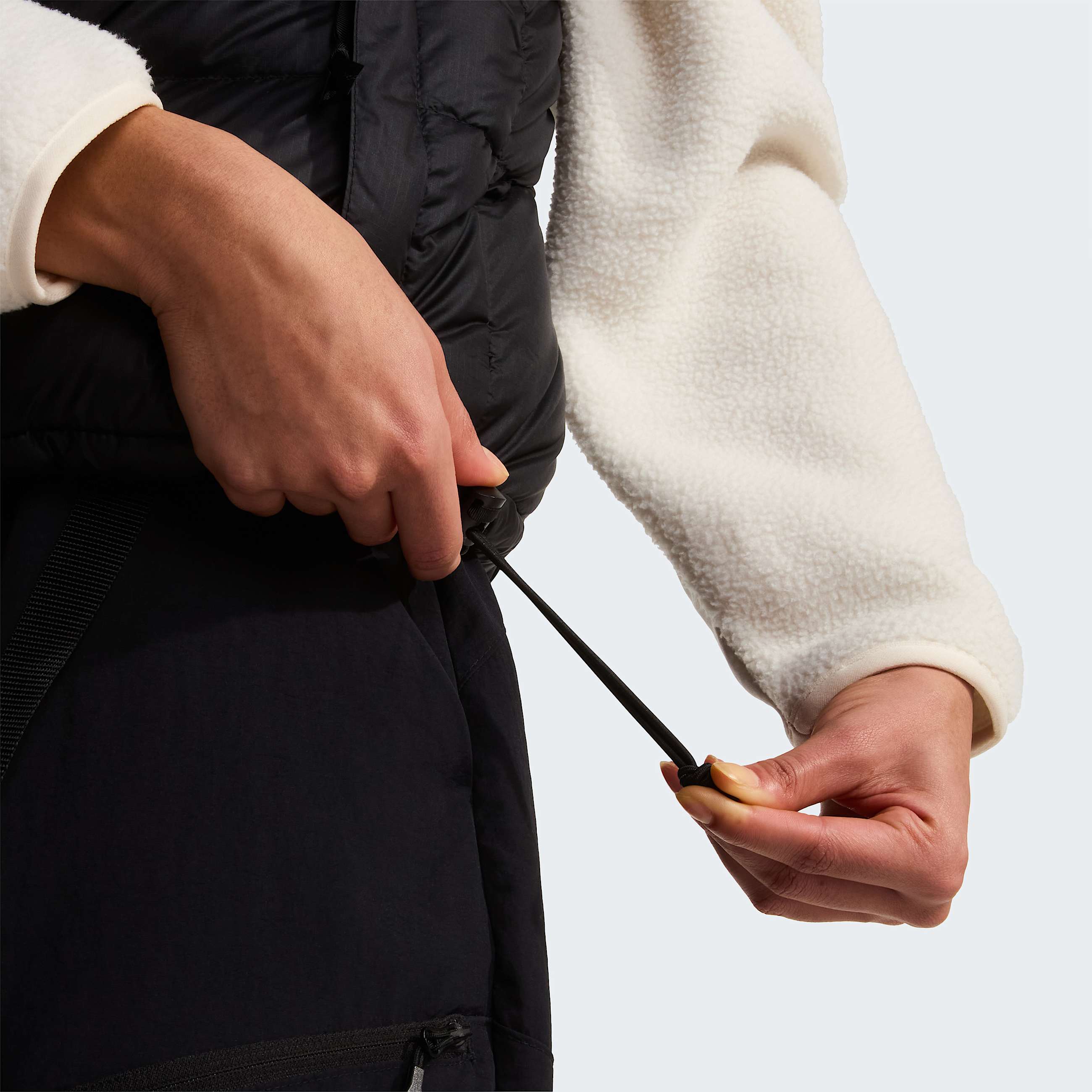 1996 Retro Nuptse Daunenweste fr Damen TNF ALT7