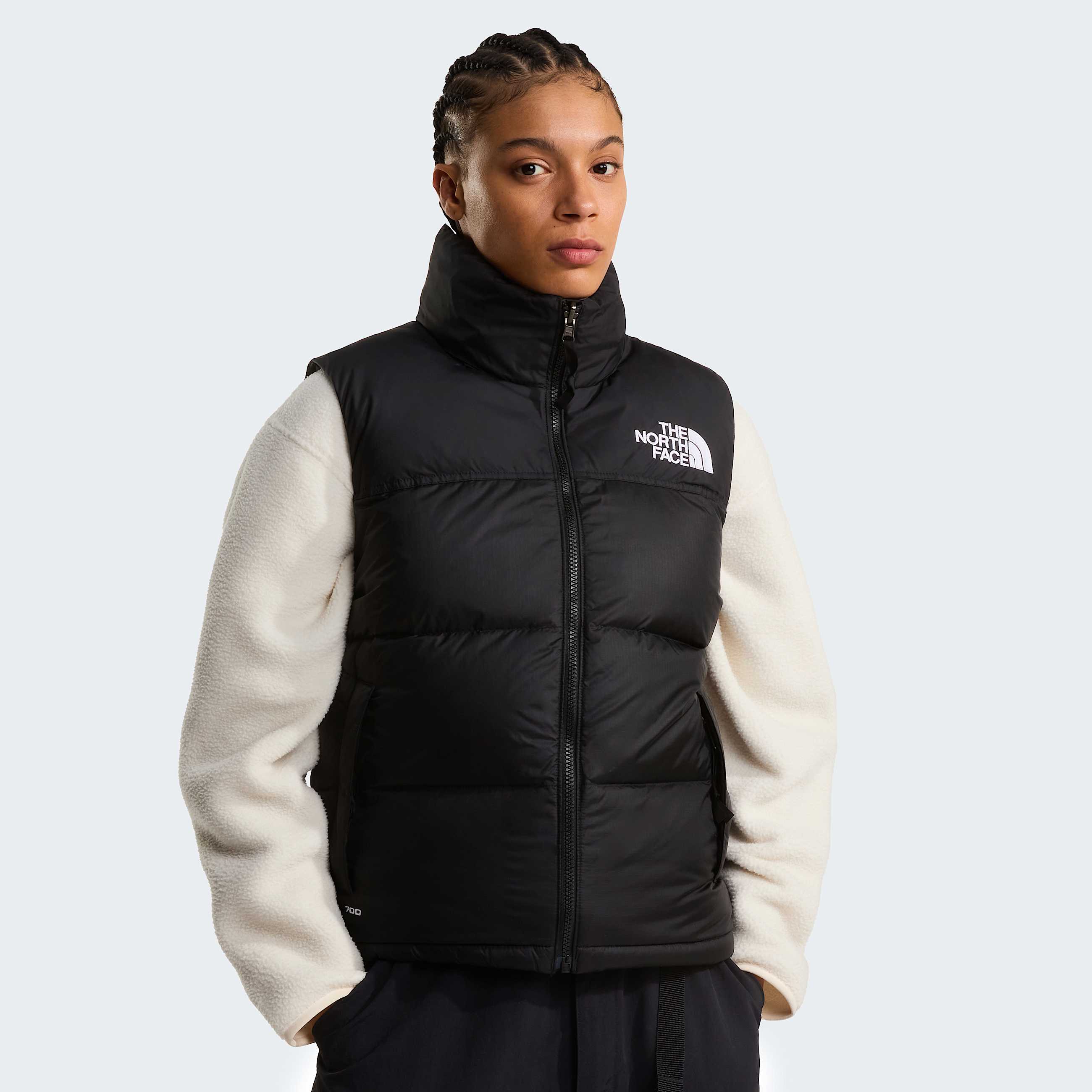 1996 Retro Nuptse Daunenweste fr Damen TNF HERO