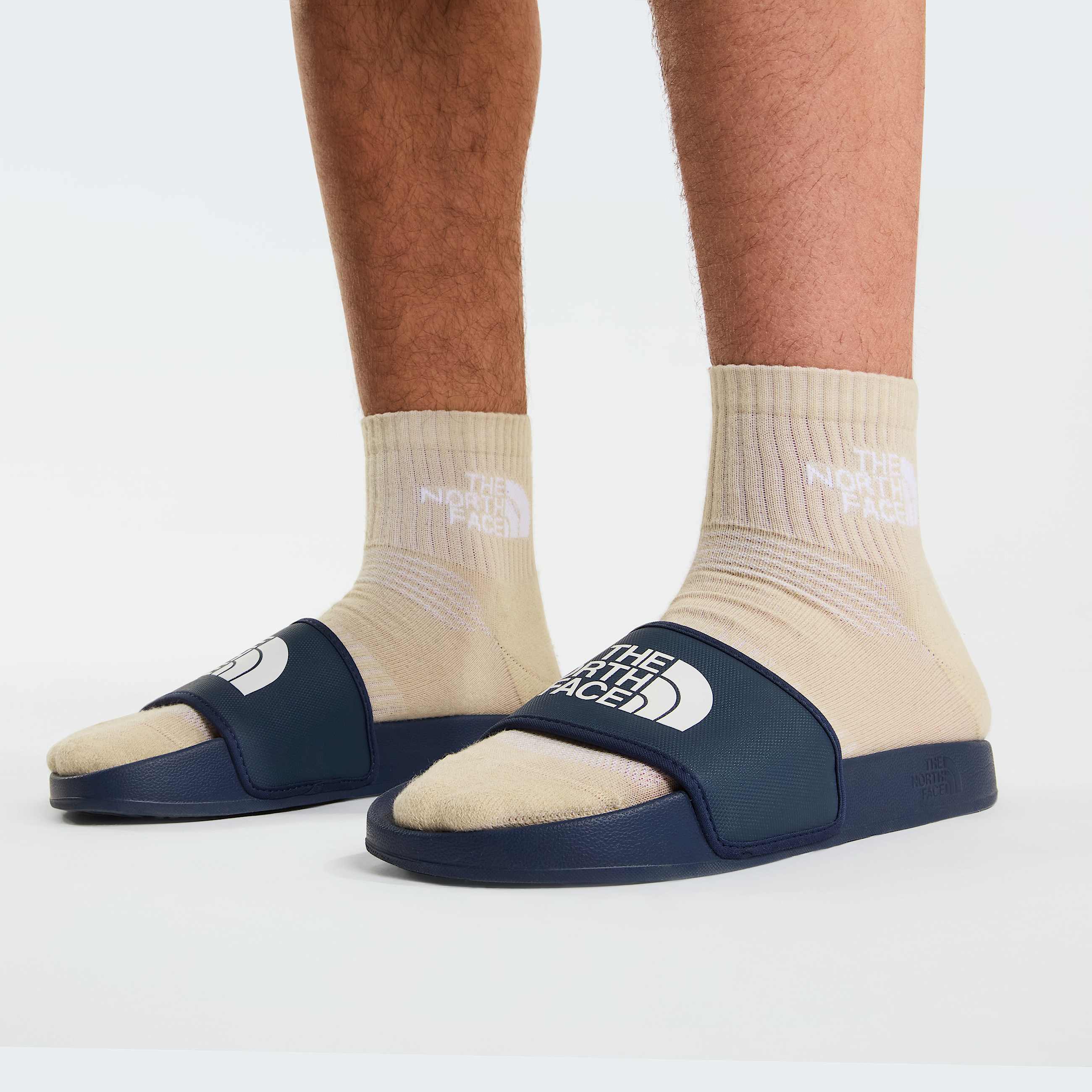 Mens Base Camp Slides III TNF Summit NavyTNF White ALT2