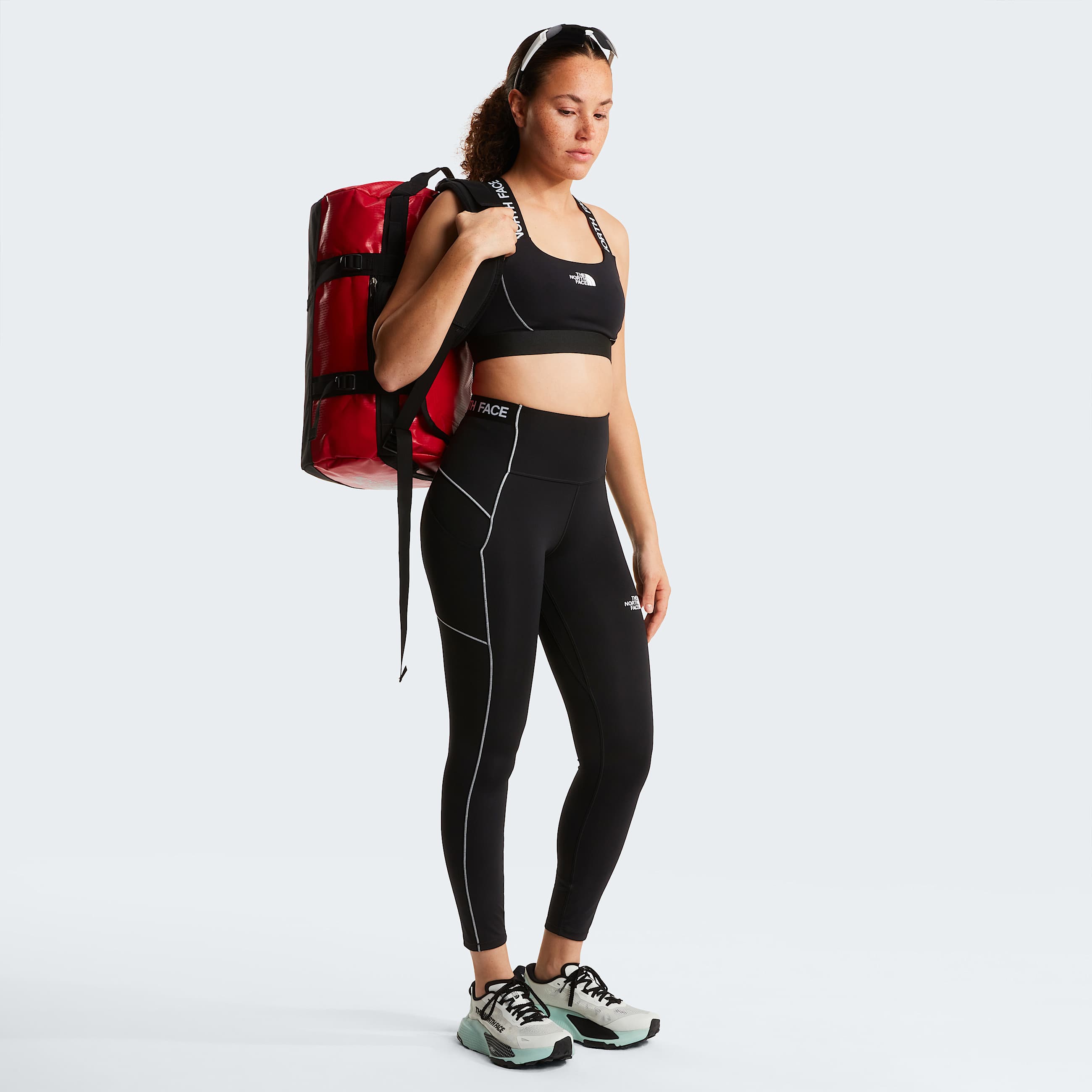 Base Camp Duffel 31L  Extra Small TNF TNF RedTNF BlackNPF ALT7