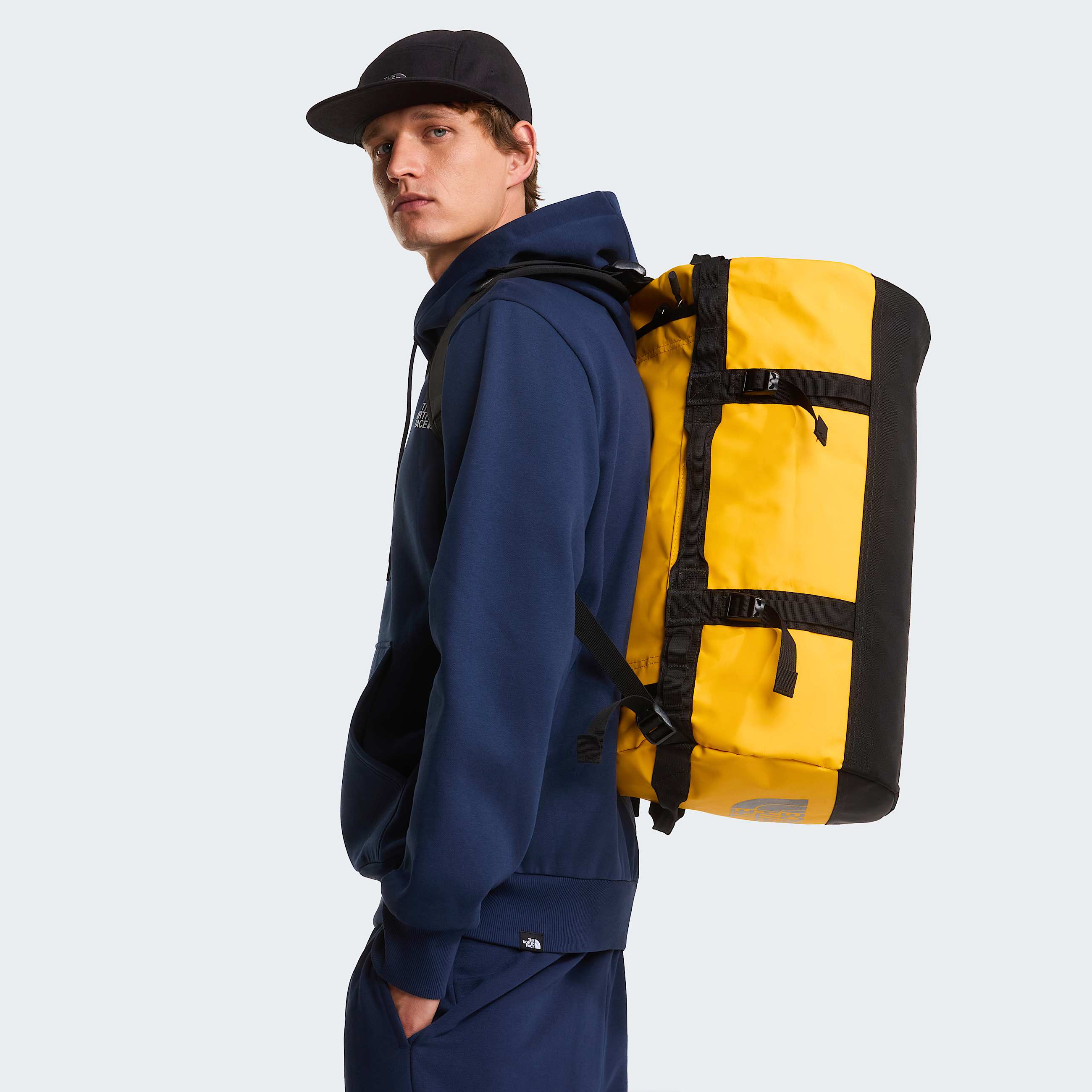 Base Camp Duffel 50L  Small TNF Summit GoldTNF BlackNPF ALT1