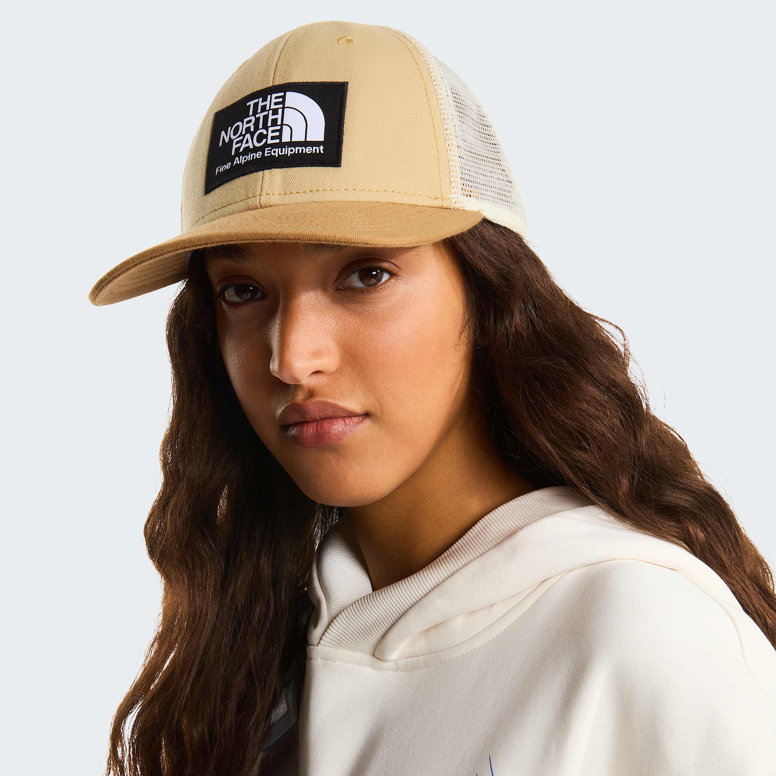 Deep Fit Mudder Trucker Cap TNF Utility BrownKhaki Stone ALT1