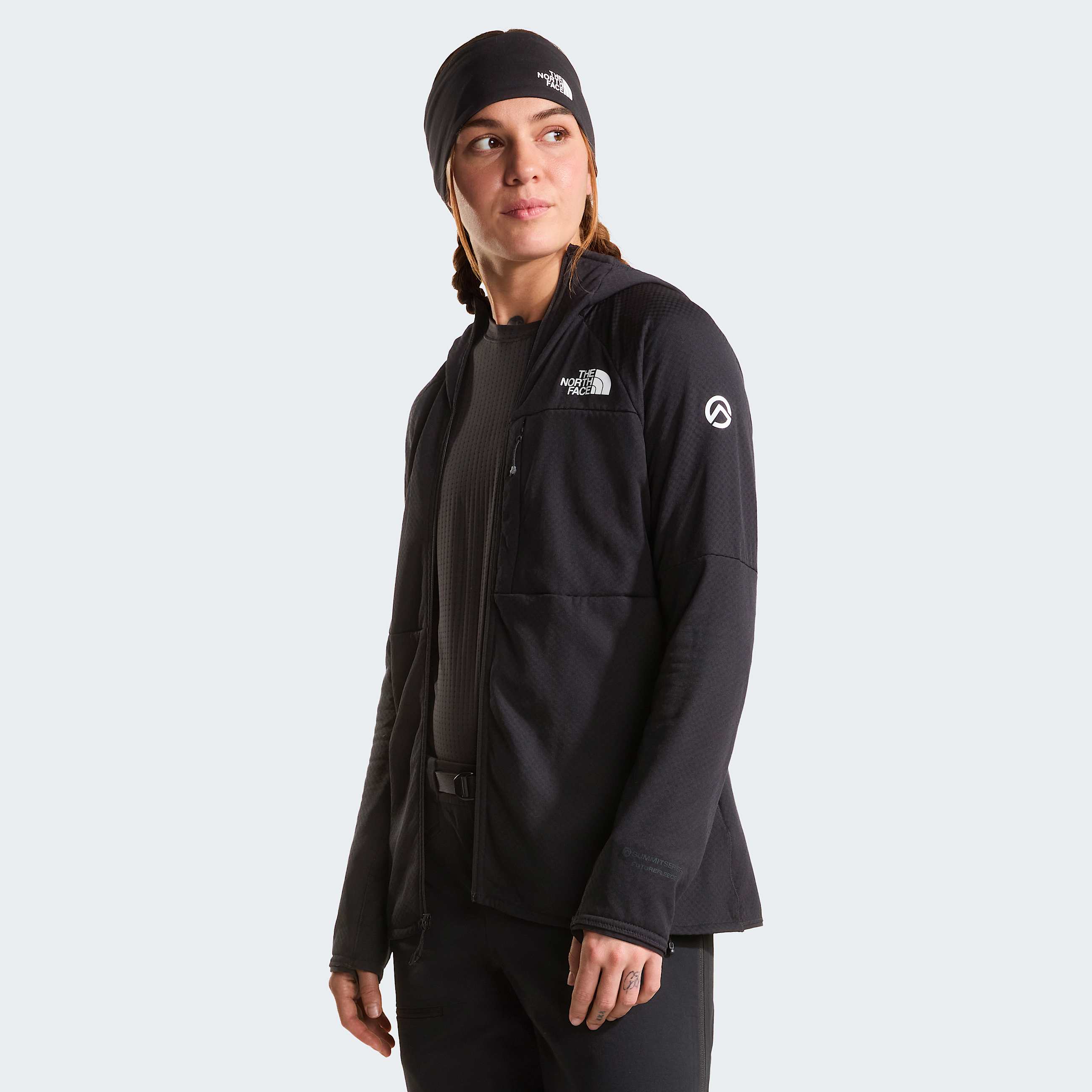 Summit Series FUTUREFLEECE Kapuzenjacke fr Damen TNF TNF BlackNPF ALT4