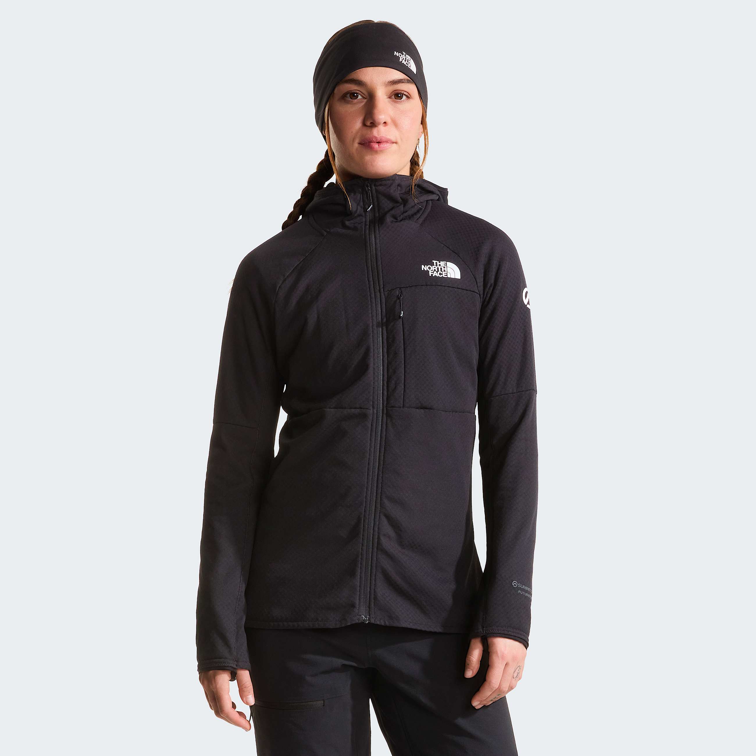Summit Series FUTUREFLEECE Kapuzenjacke fr Damen TNF TNF BlackNPF HERO