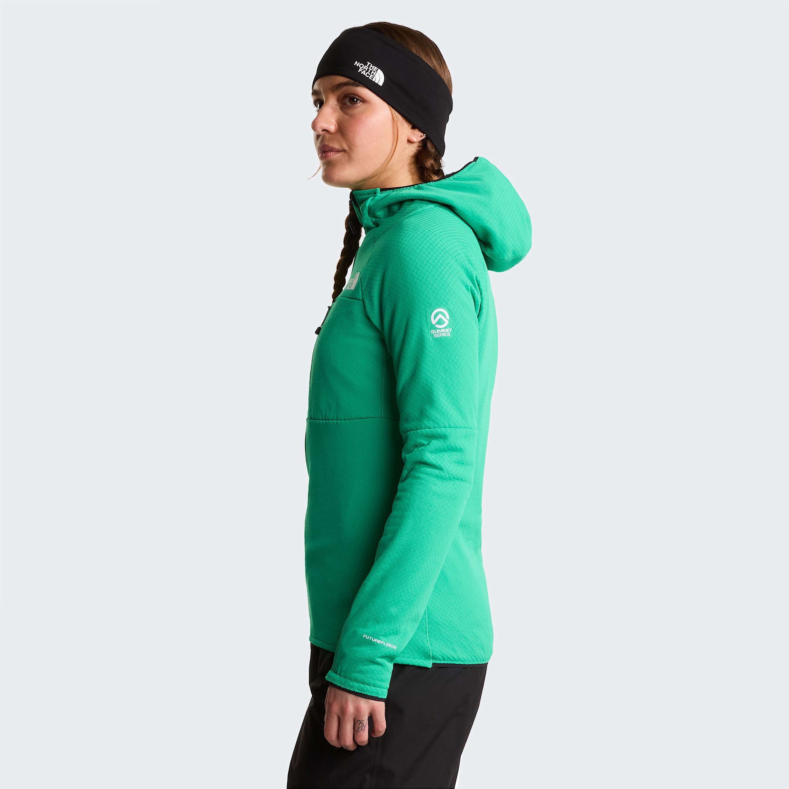 Felpa Summit Series FUTURELIGHT da donna TNF Nebula Green ALT2
