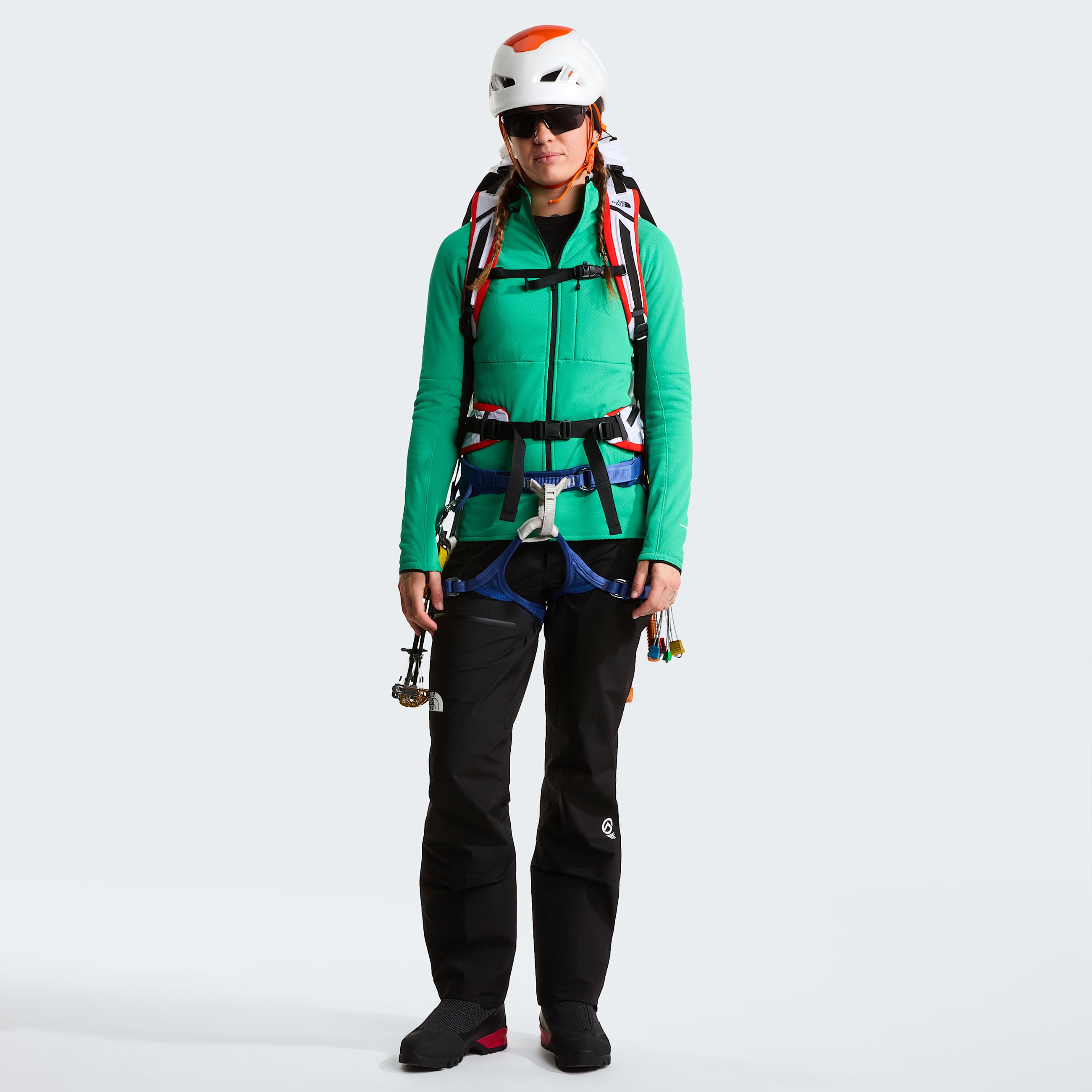 Felpa Summit Series FUTURELIGHT da donna TNF Nebula Green ALT5