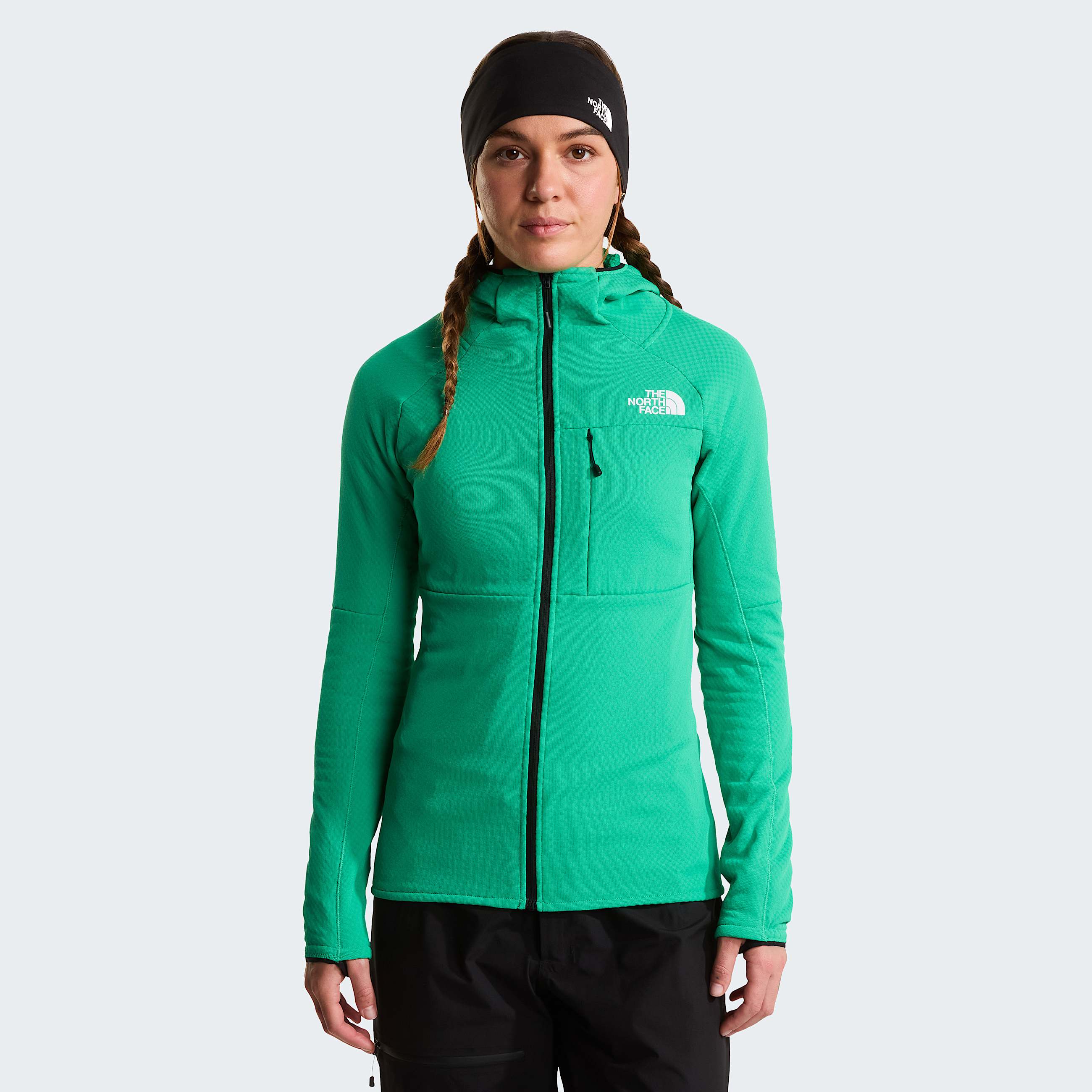 Felpa Summit Series FUTURELIGHT da donna TNF Nebula Green HERO