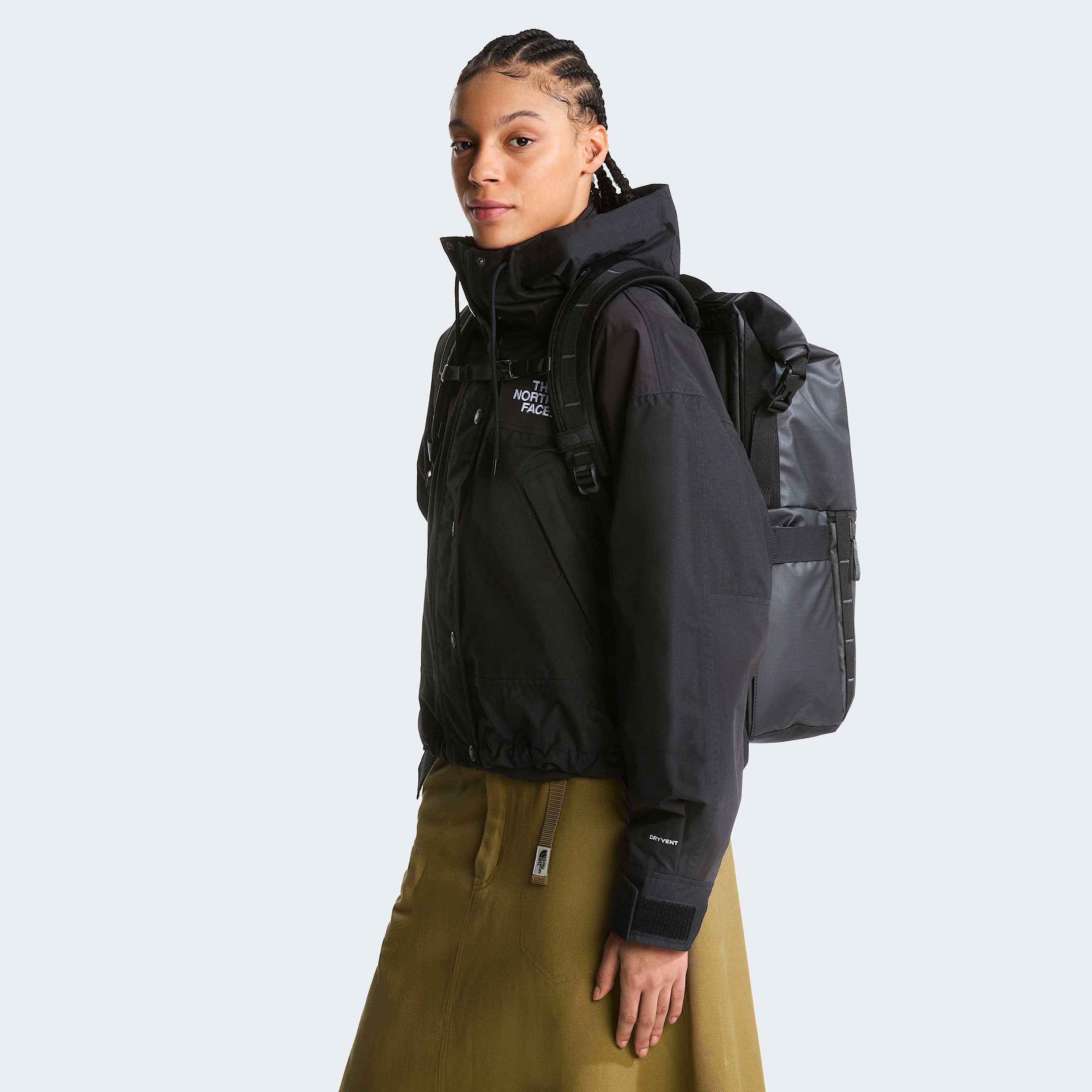 Base Camp Voyager Rolltop Bag TNF TNF BlackAsphalt Grey ALT6