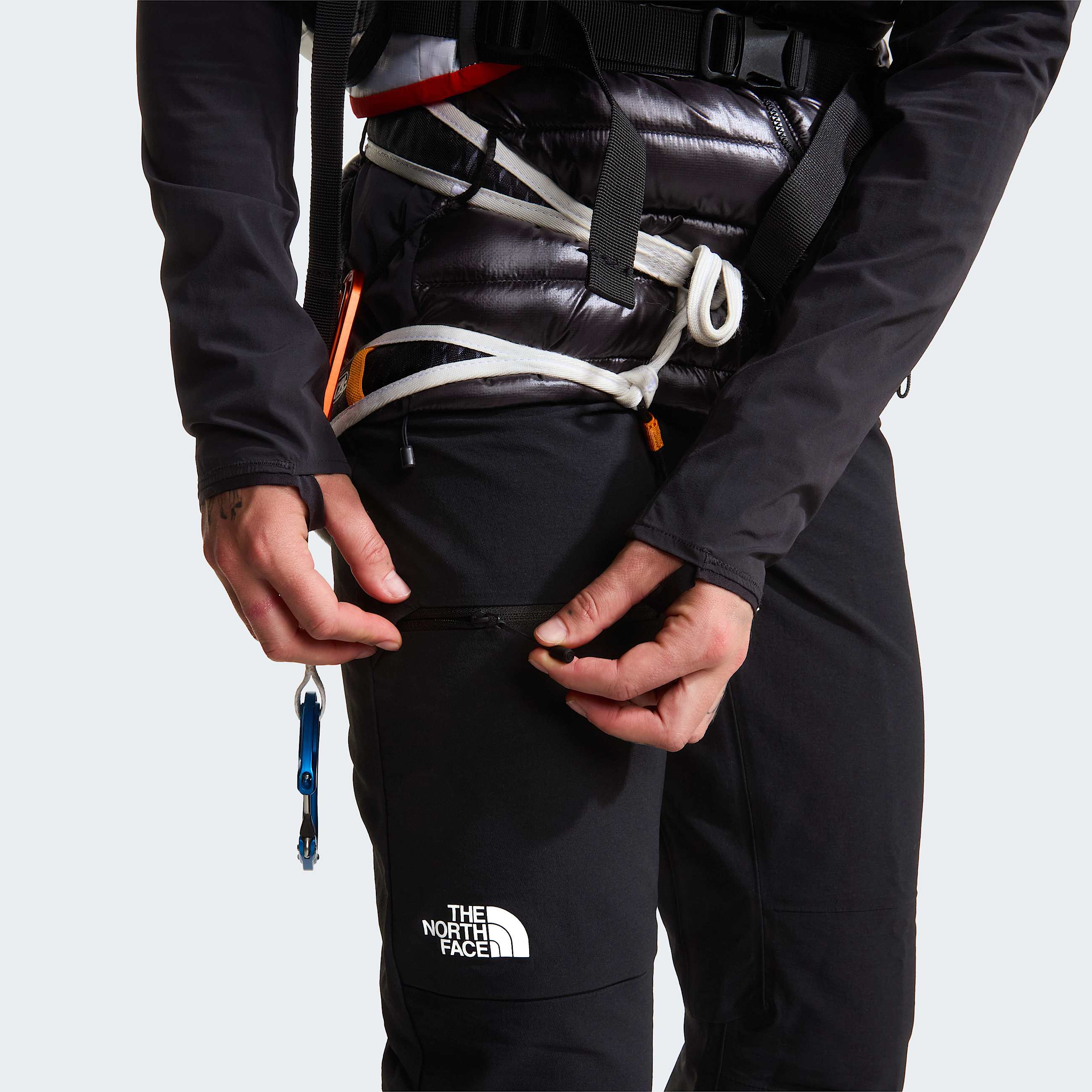 Pantaloni Summit Chamlang Softshell da donna TNF ALT7