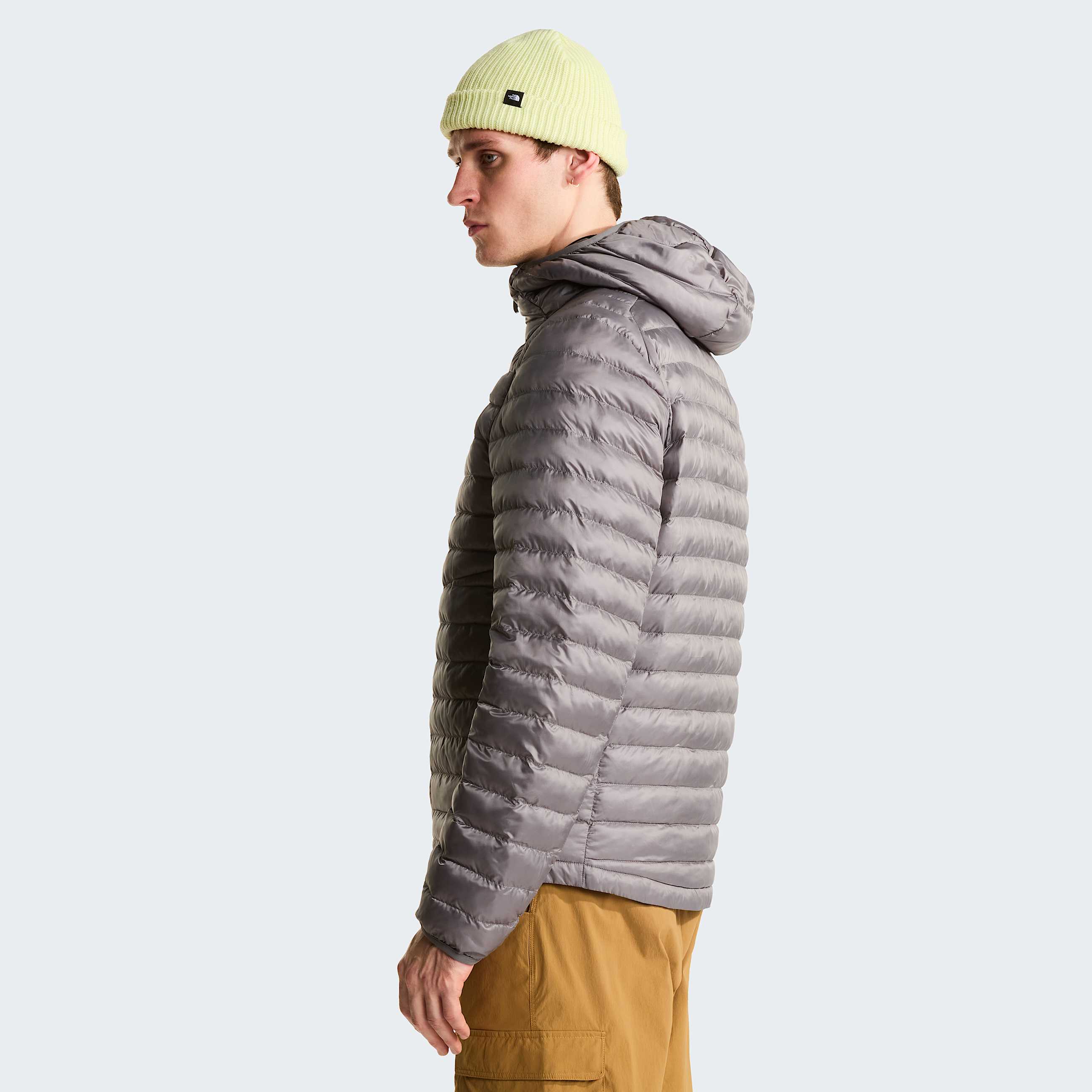Huilajas met capuchon met synthetische isolatie voor heren TNF Smoked Pearl ALT2