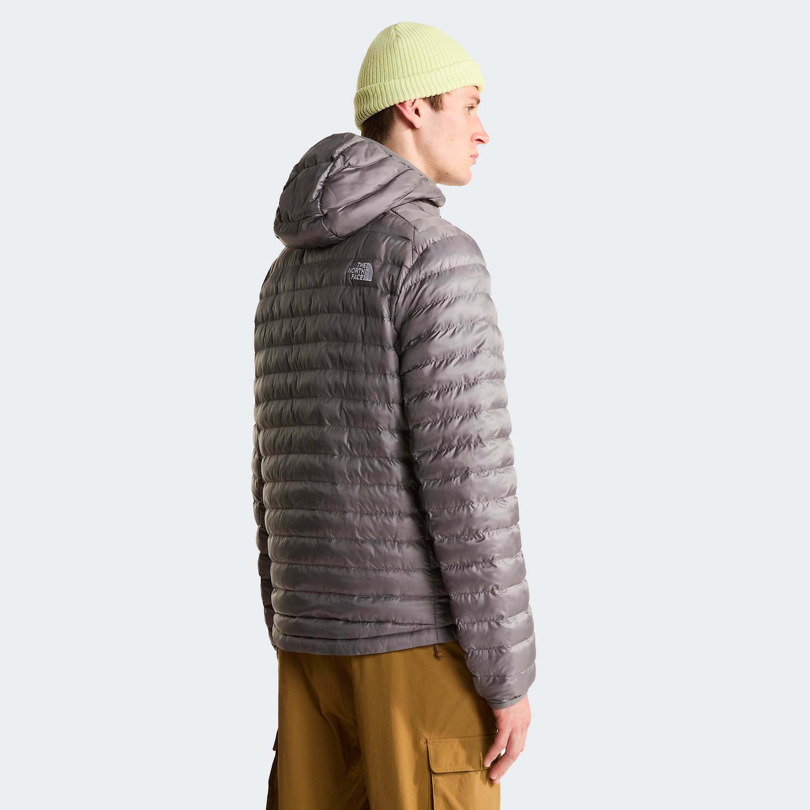 Huilajas met capuchon met synthetische isolatie voor heren TNF Smoked Pearl ALT3