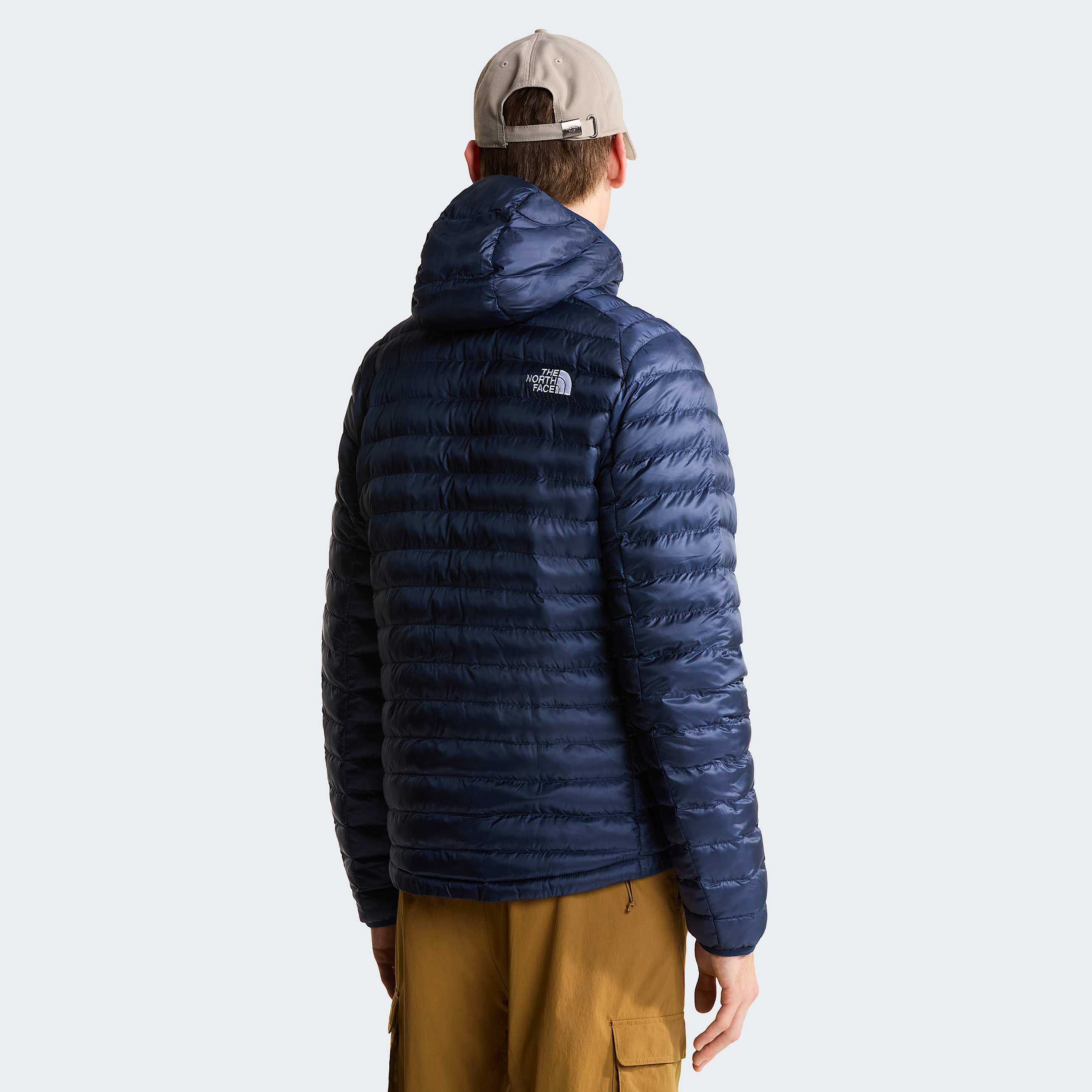 Mens Huila Synthetic Insulation Hooded Jacket TNF Summit Navy ALT3