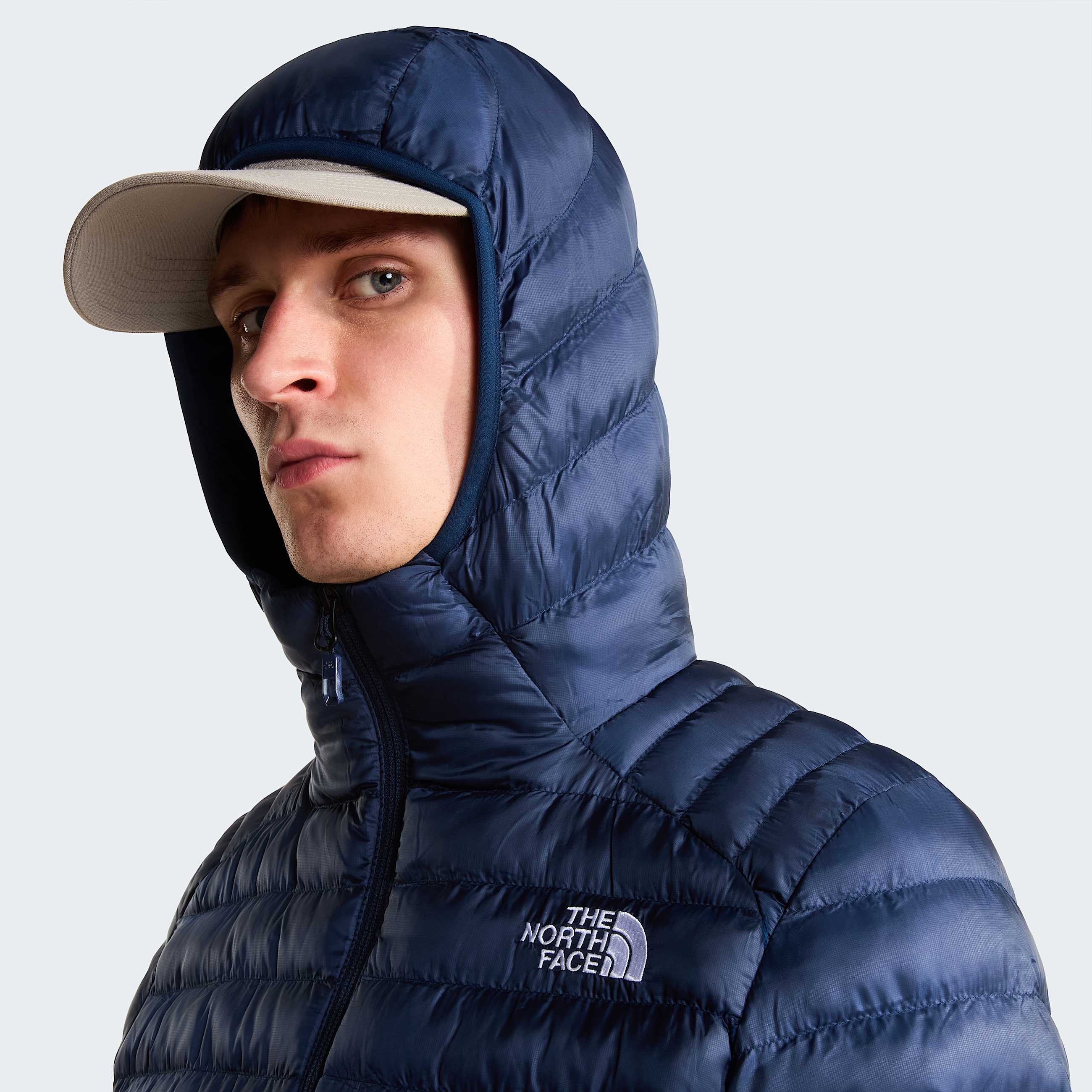 Mens Huila Synthetic Insulation Hooded Jacket TNF Summit Navy ALT5