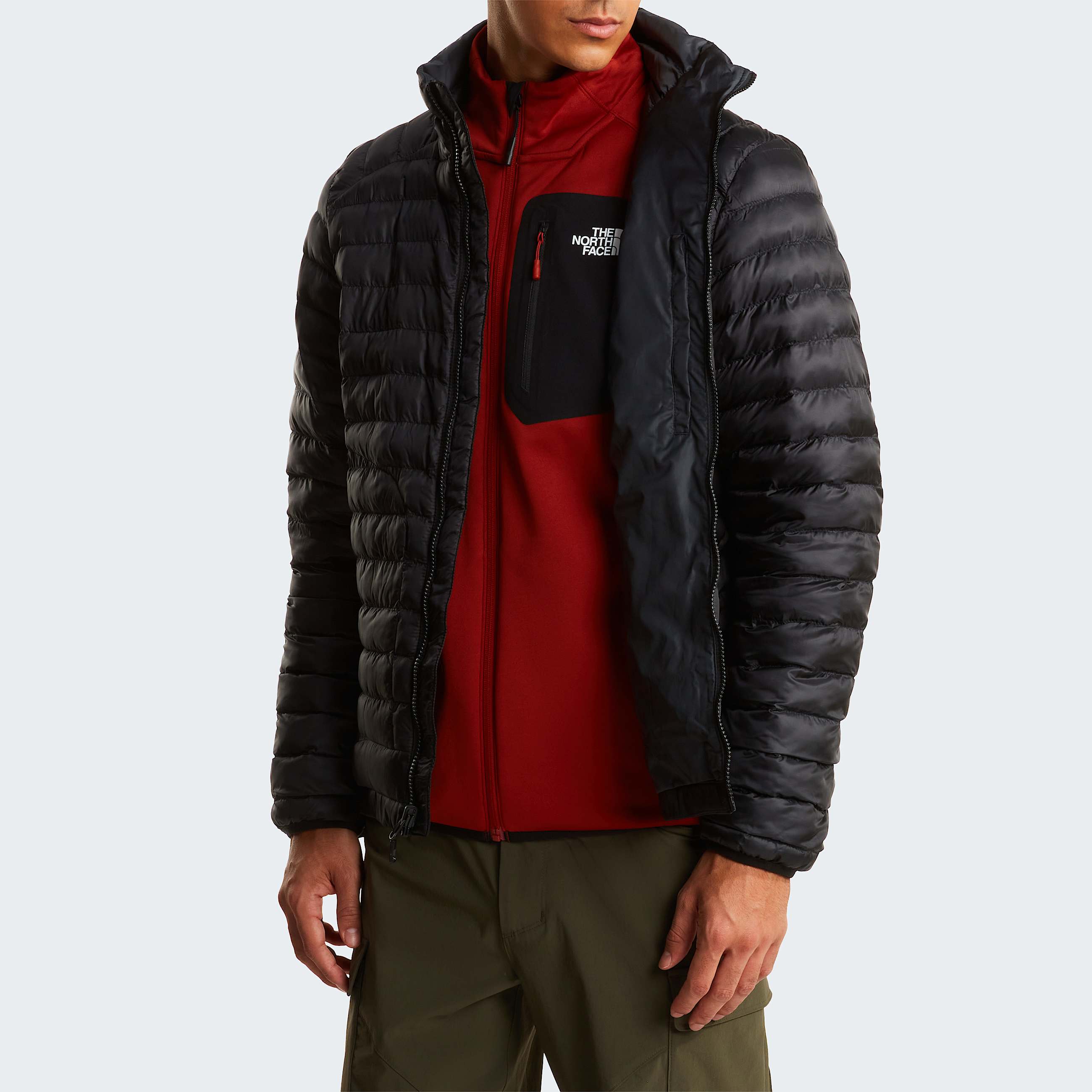 Mens Huila Synthetic Insulation Jacket TNF TNF BlackAsphalt GreyNPF ALT7
