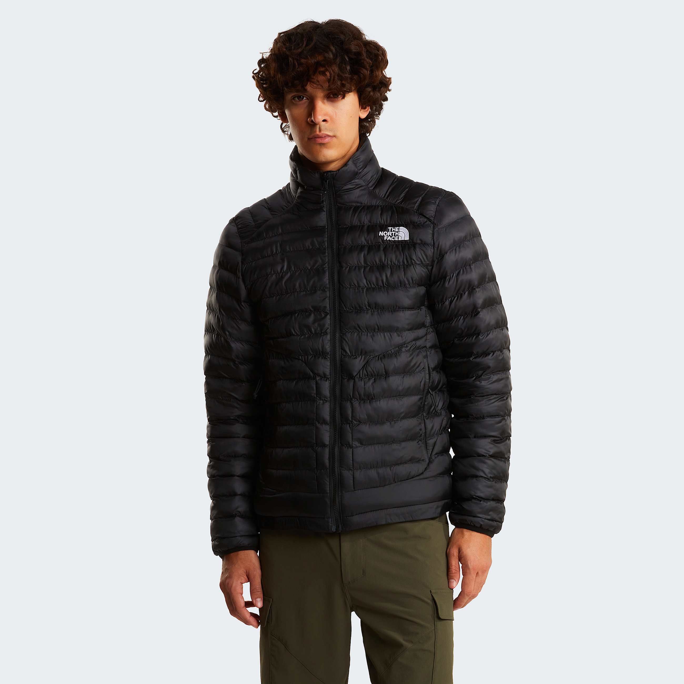 Mens Huila Synthetic Insulation Jacket TNF TNF BlackAsphalt GreyNPF HERO