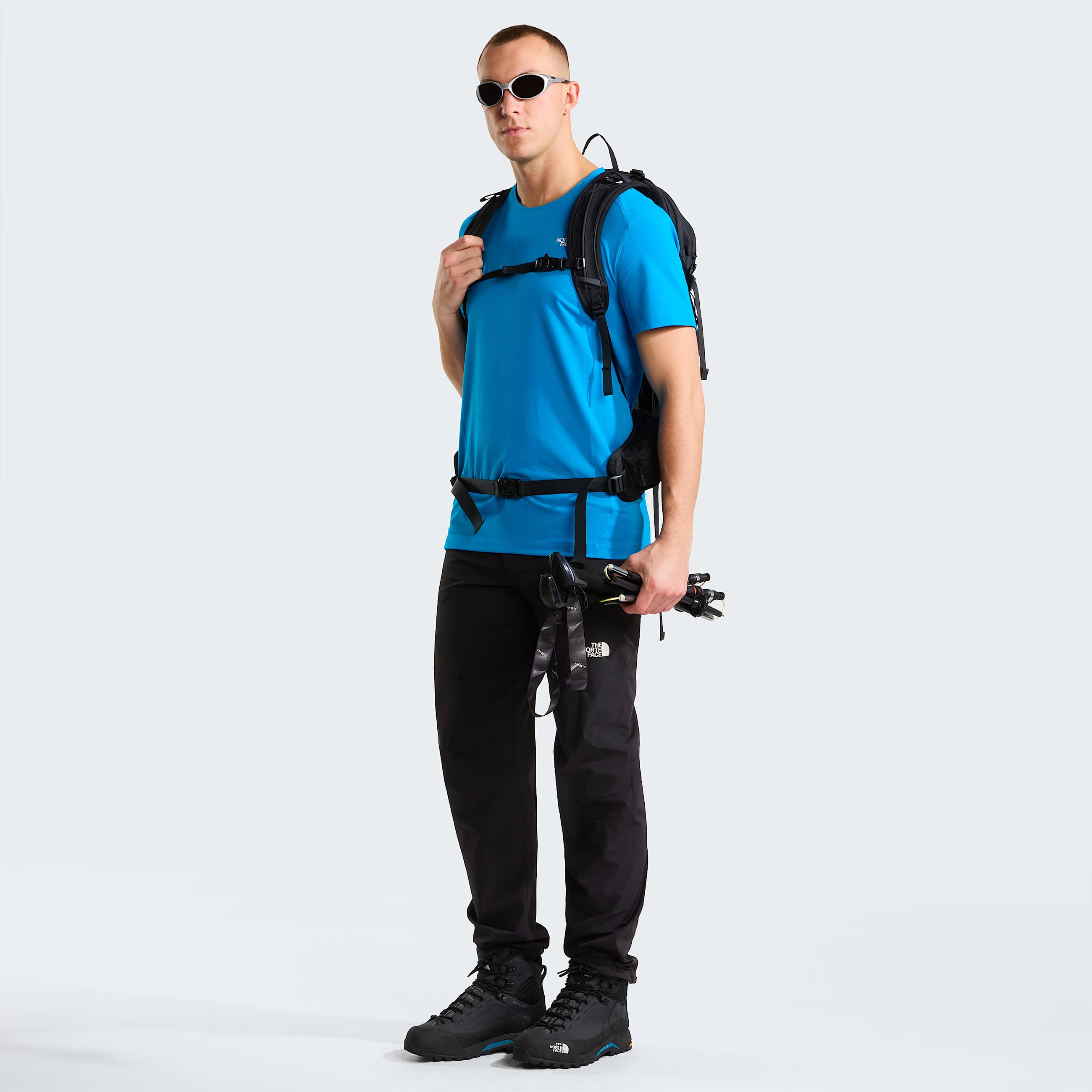 Pantaloni affusolati regular Alpine Ridge da uomo TNF ALT1