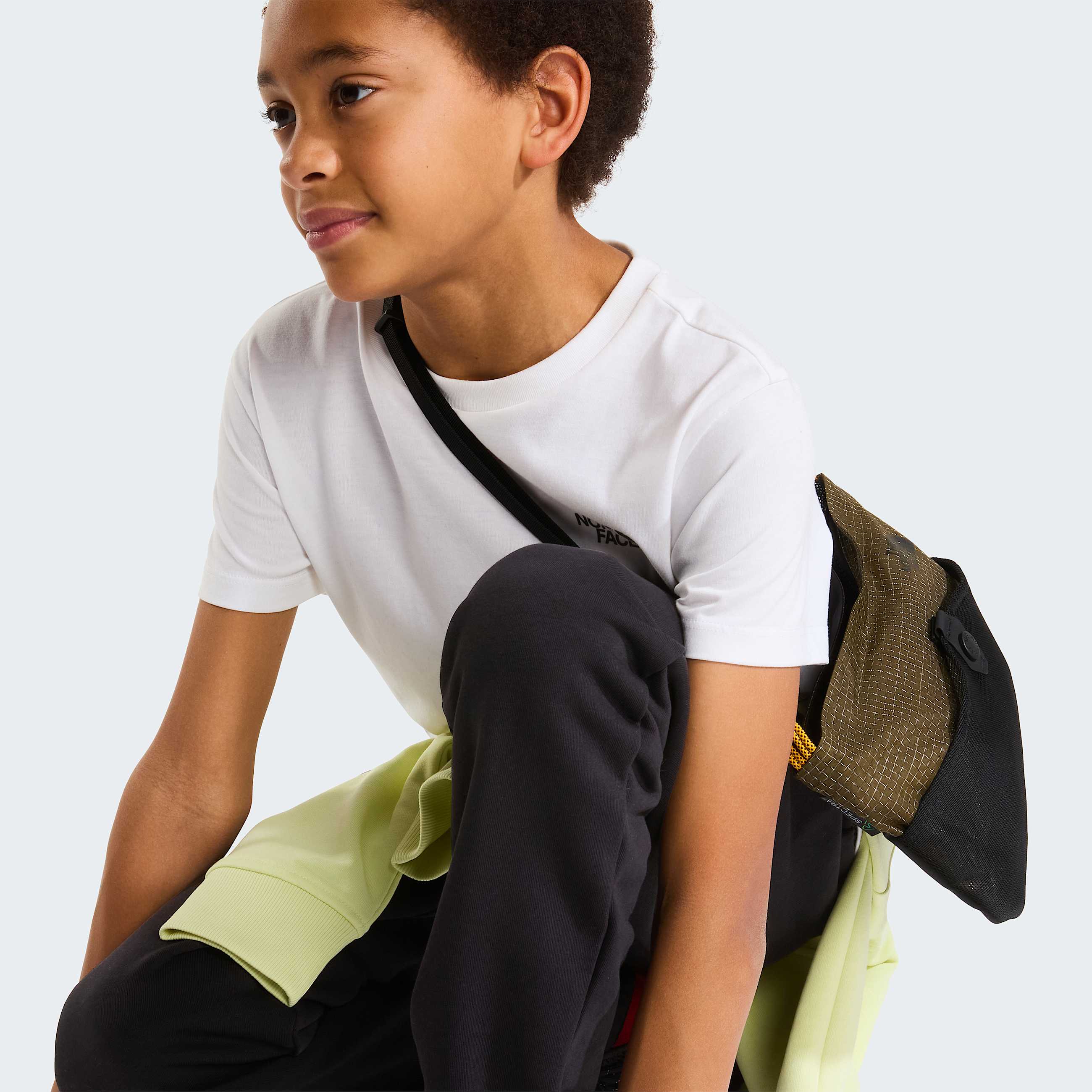 Teens Simple Dome TShirt TNF TNF White ALT5