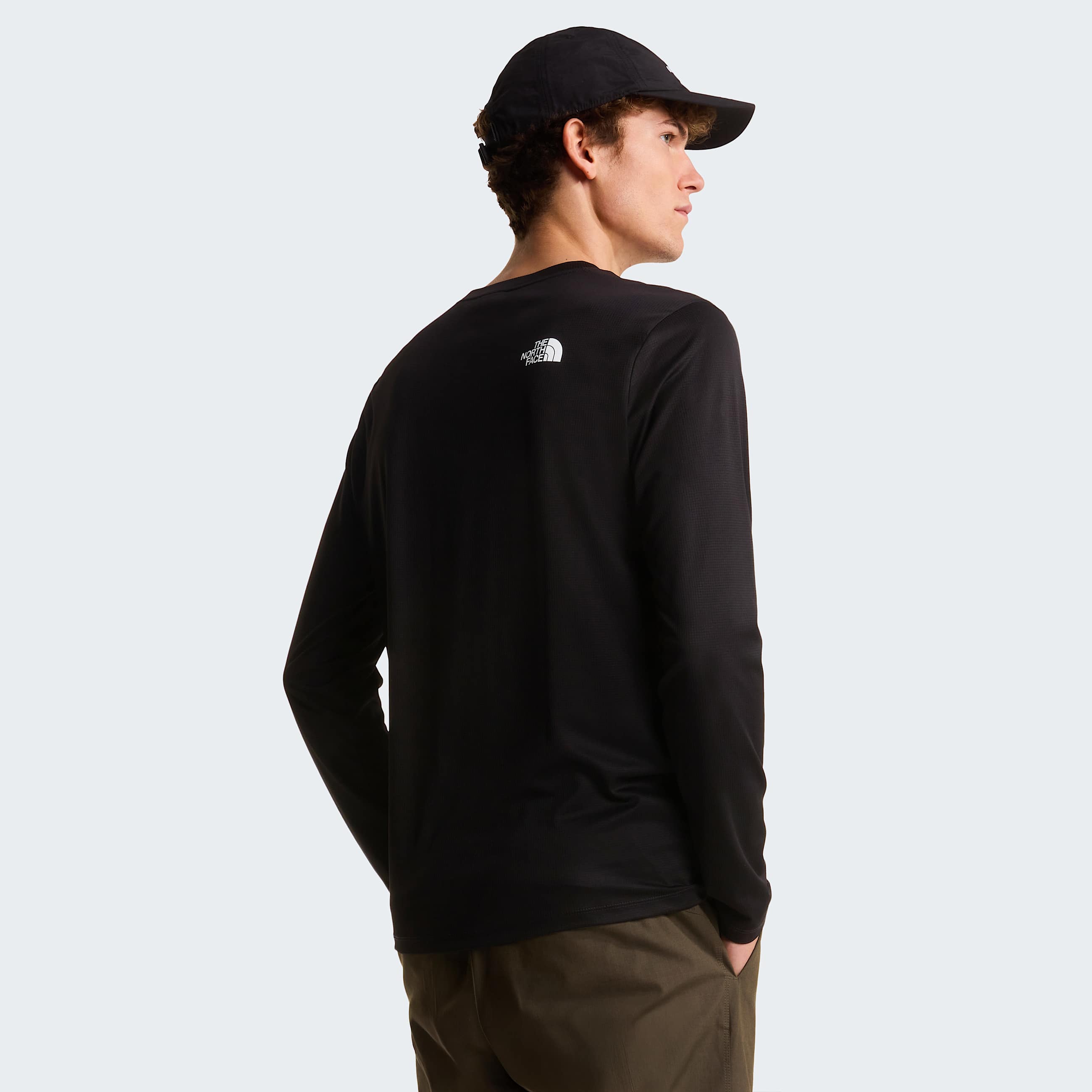 Tshirt a maniche lunghe Shadow da uomo TNF ALT3