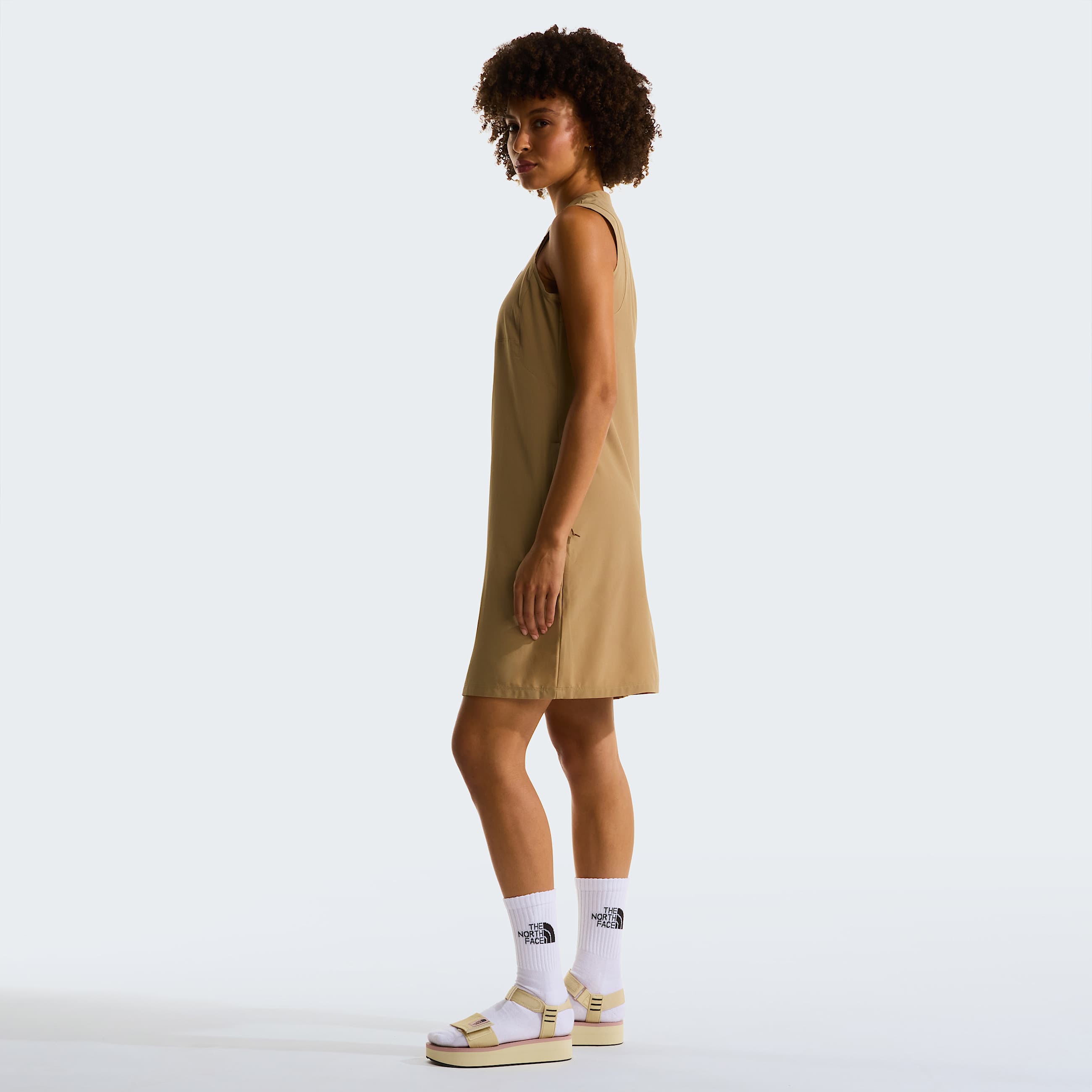 Inpakbare jurk voor dames TNF Kelp TanNPF ALT1