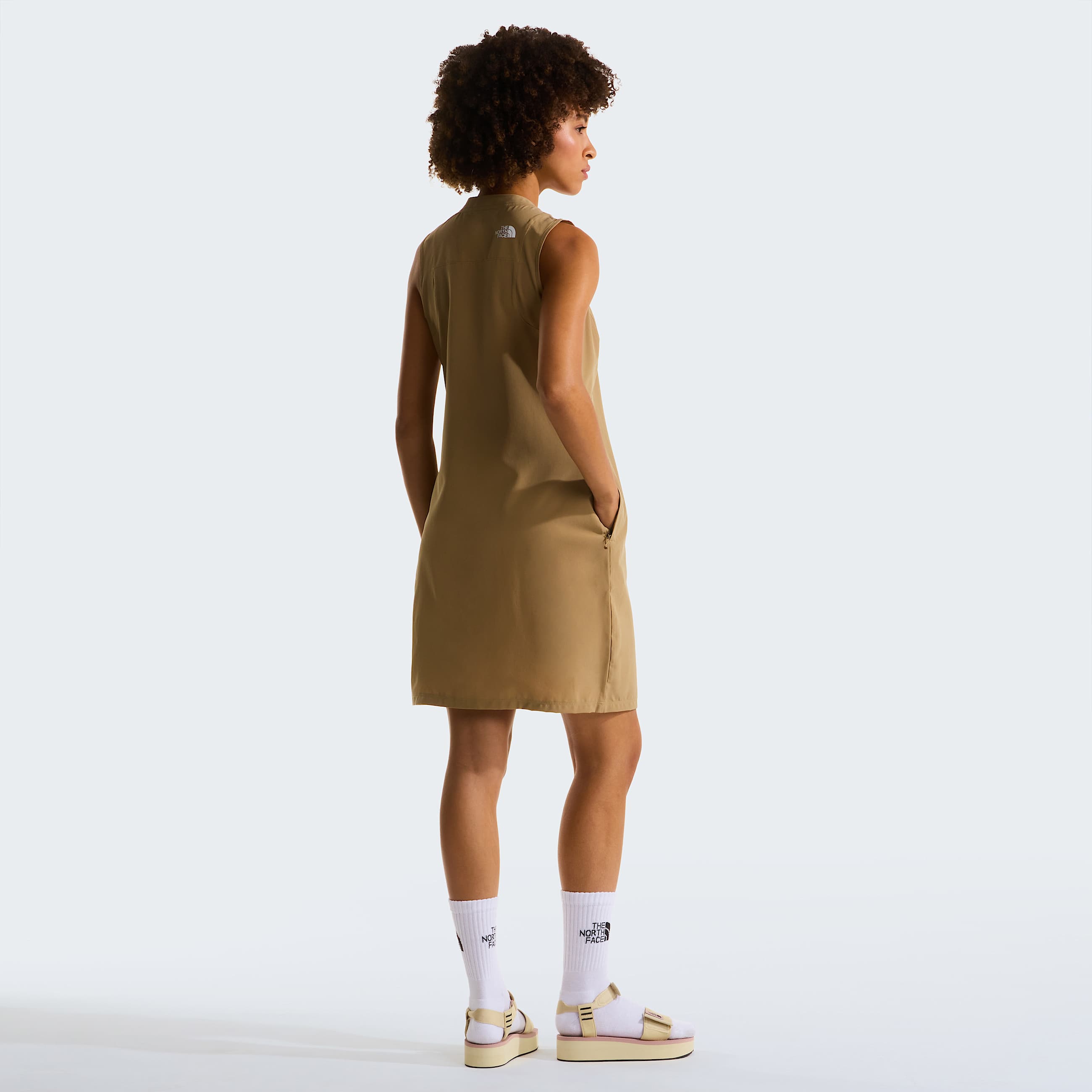 Inpakbare jurk voor dames TNF Kelp TanNPF ALT2