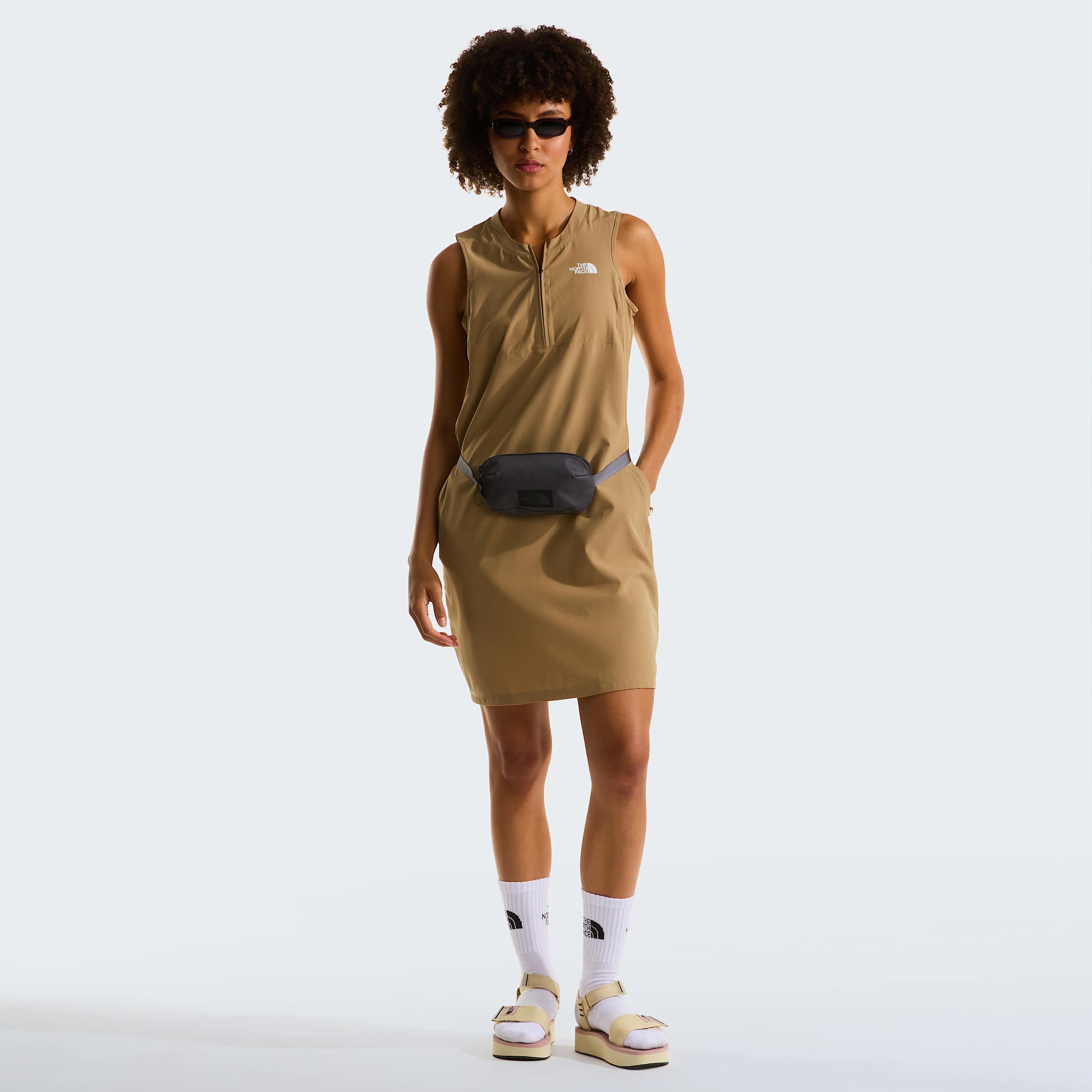 Inpakbare jurk voor dames TNF Kelp TanNPF ALT3