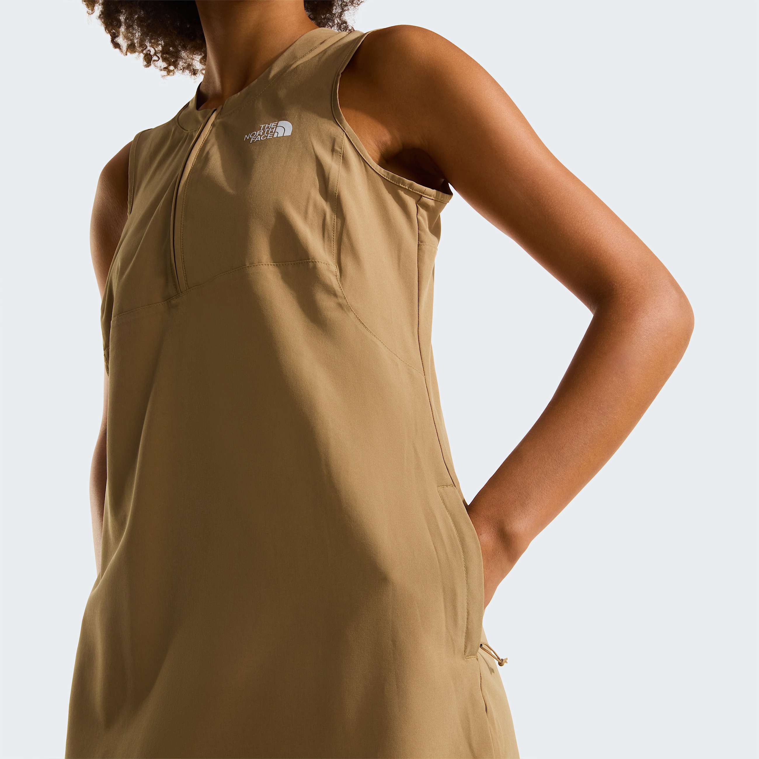Inpakbare jurk voor dames TNF Kelp TanNPF ALT5
