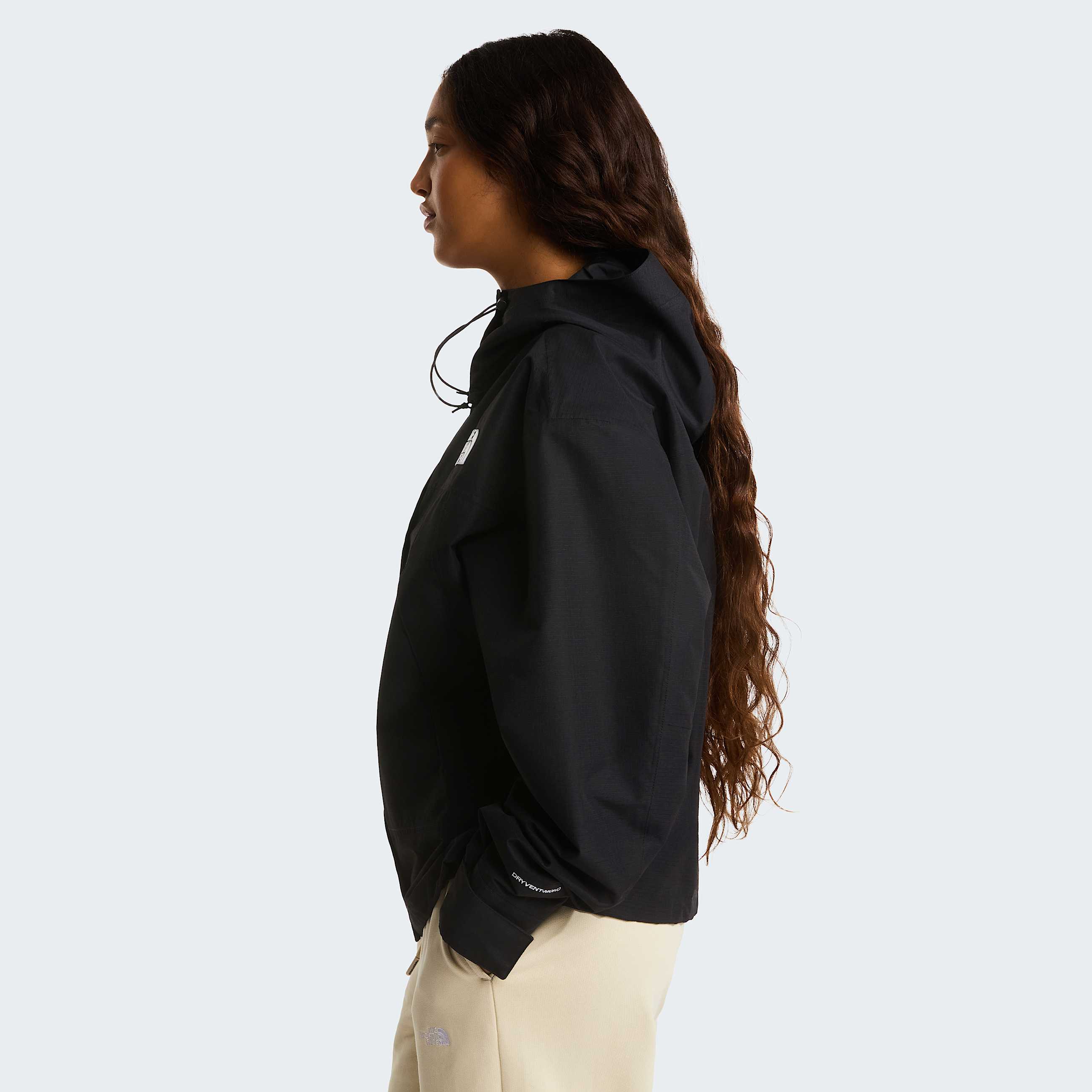 Womens DryVent Mono Mountain Jacket TNF TNF Black ALT2