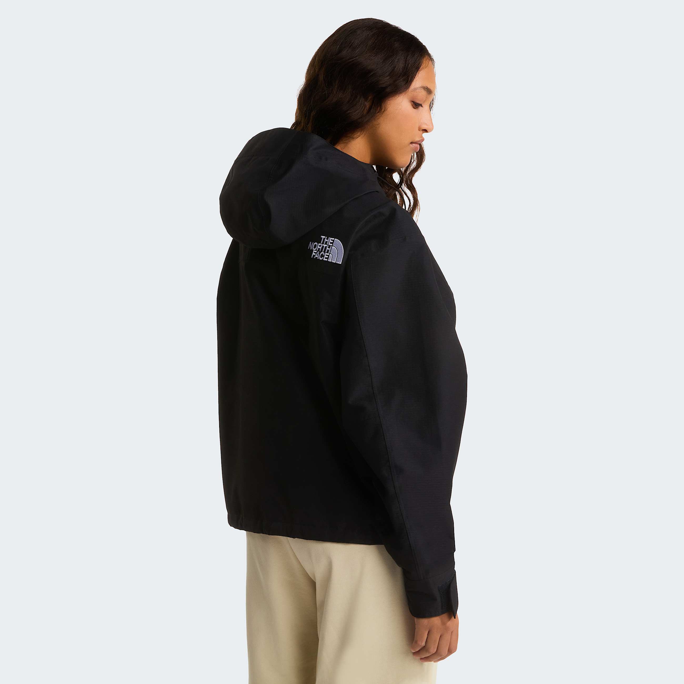 Womens DryVent Mono Mountain Jacket TNF TNF Black ALT3