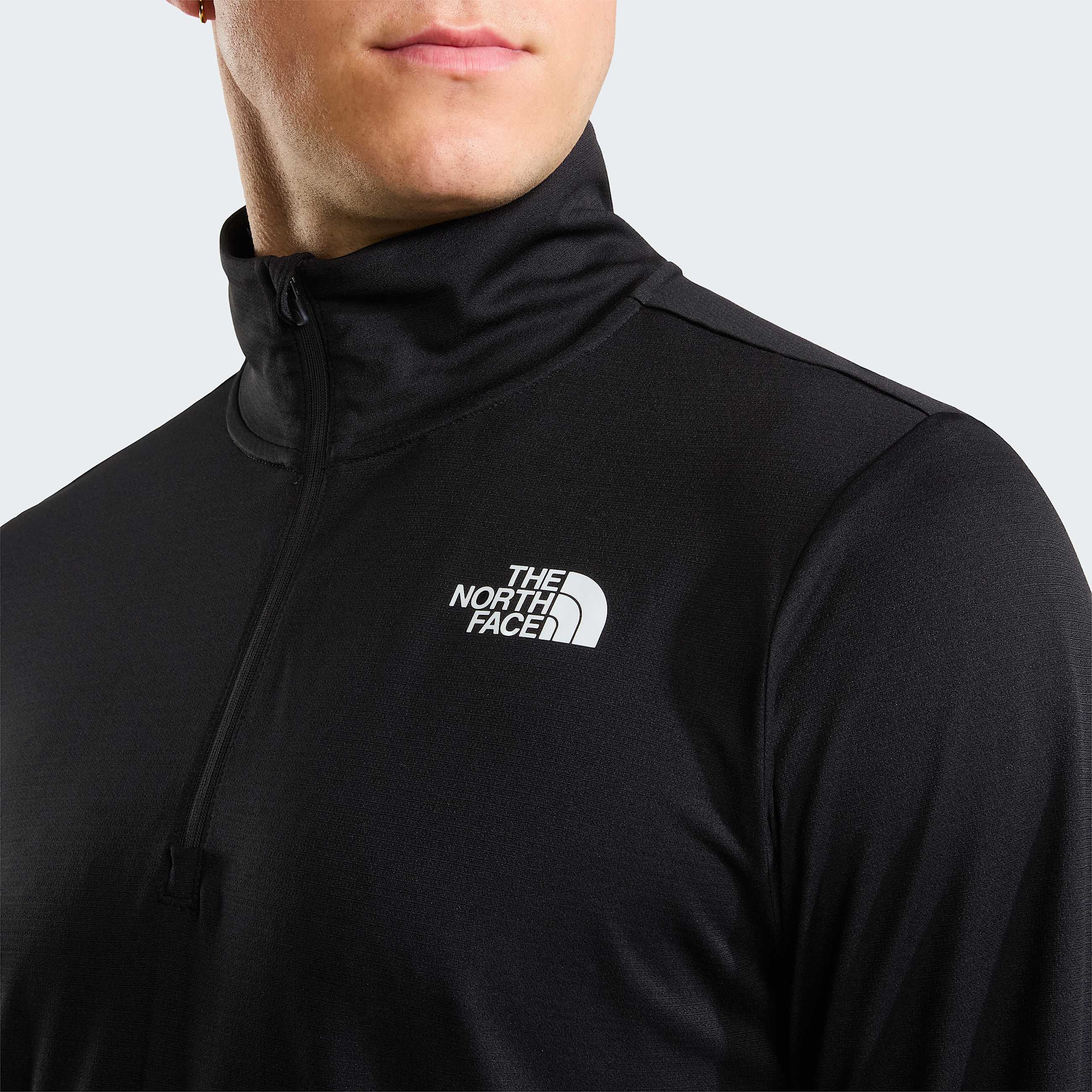 Tshirt a maniche lunghe con cerniera a 14 247 da uomo TNF ALT5