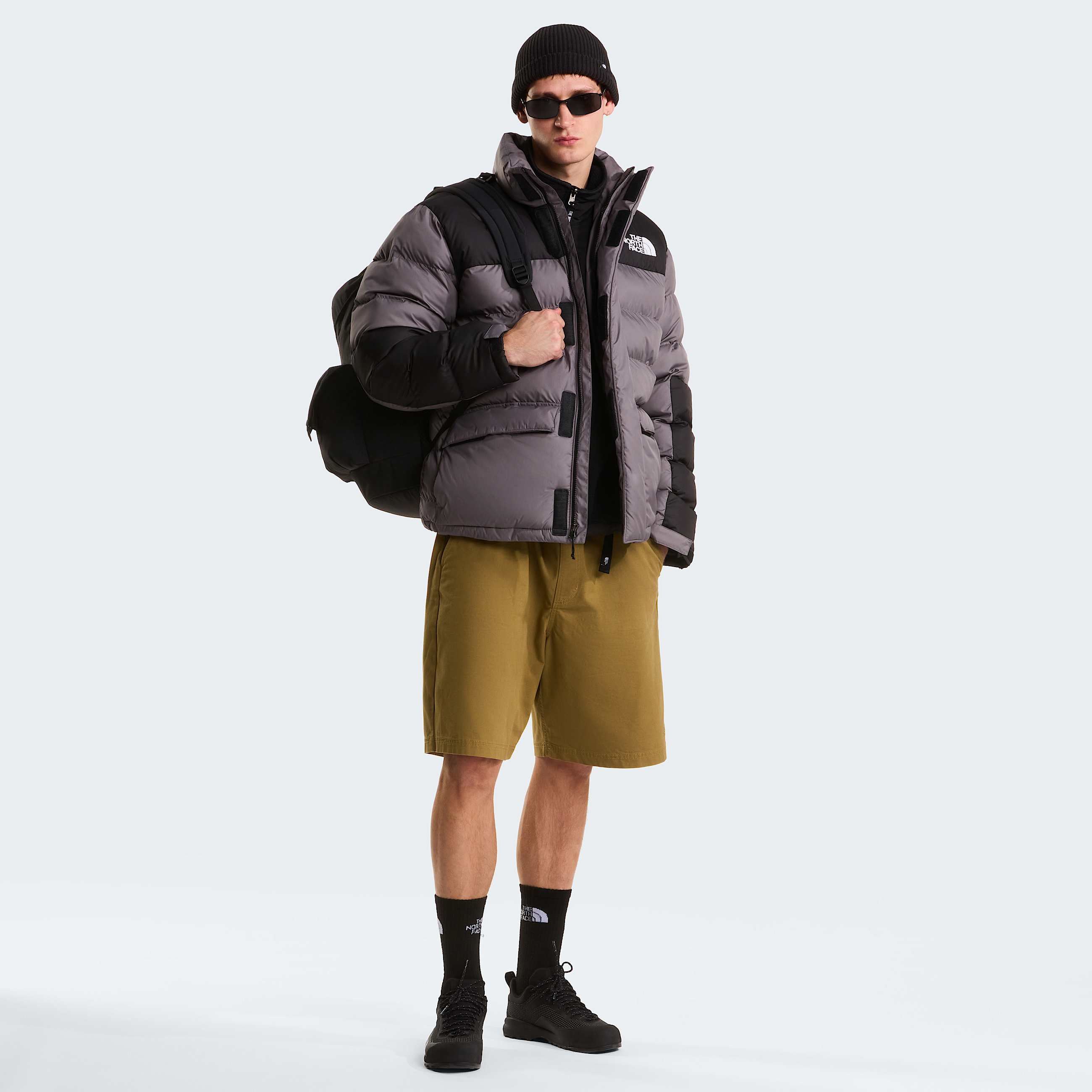 Mens Limbara Insulated Jacket TNF Smoked Pearl ALT1