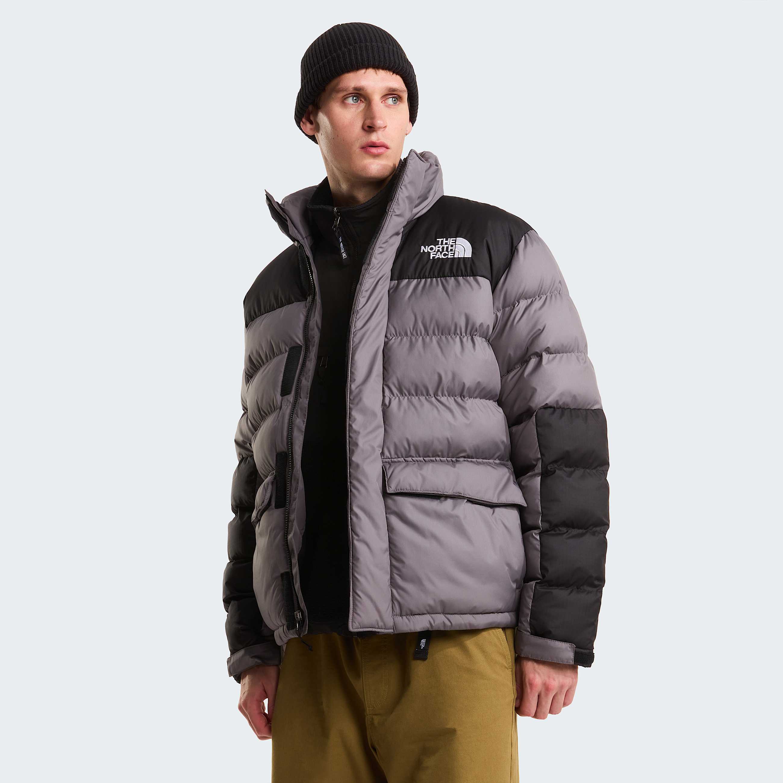 Mens Limbara Insulated Jacket TNF Smoked Pearl ALT4