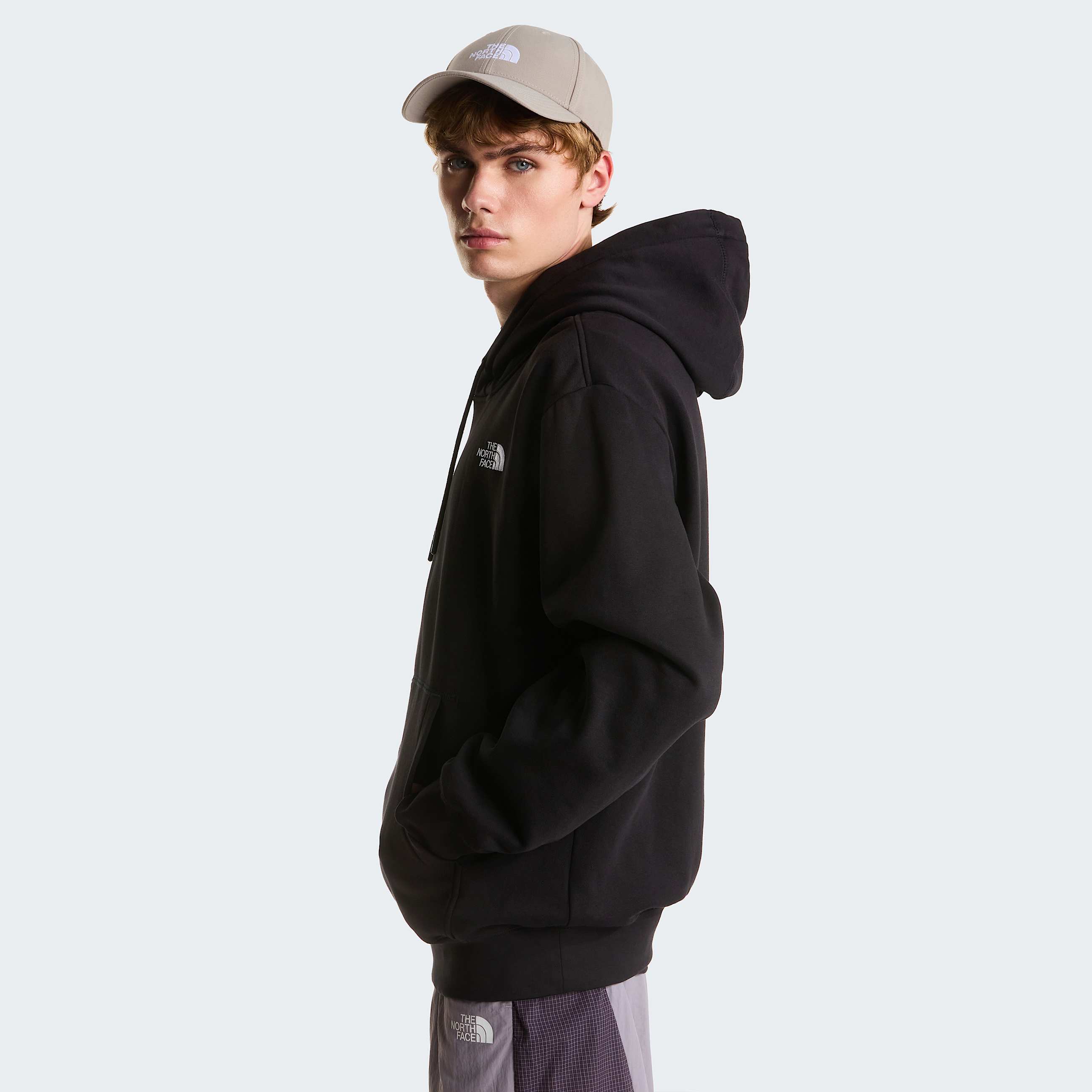 Felpa con cappuccio Essential da uomo TNF ALT2