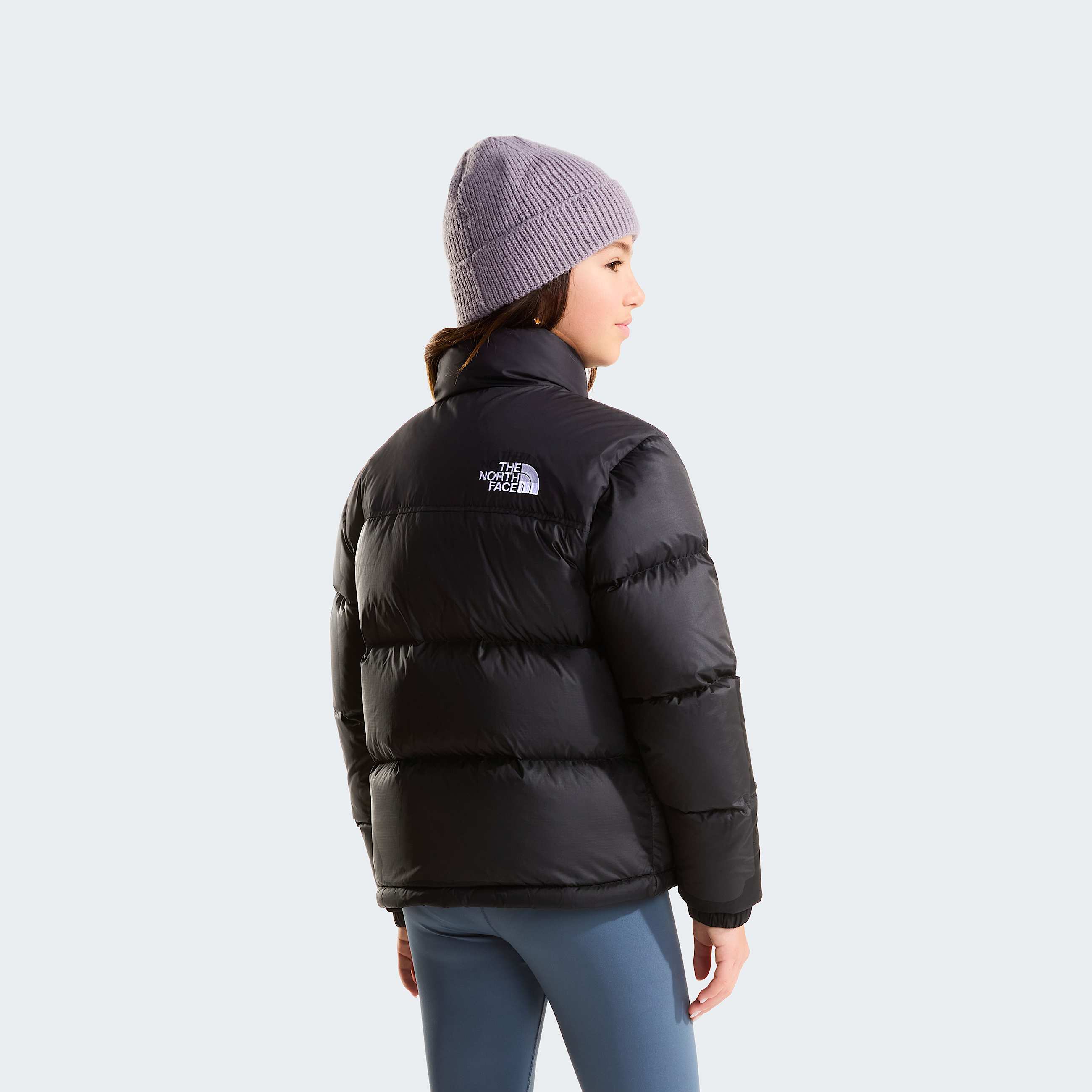 Teens 1996 Retro Nuptse Jacket TNF TNF BlackTNF BlackRecycled Down ALT13