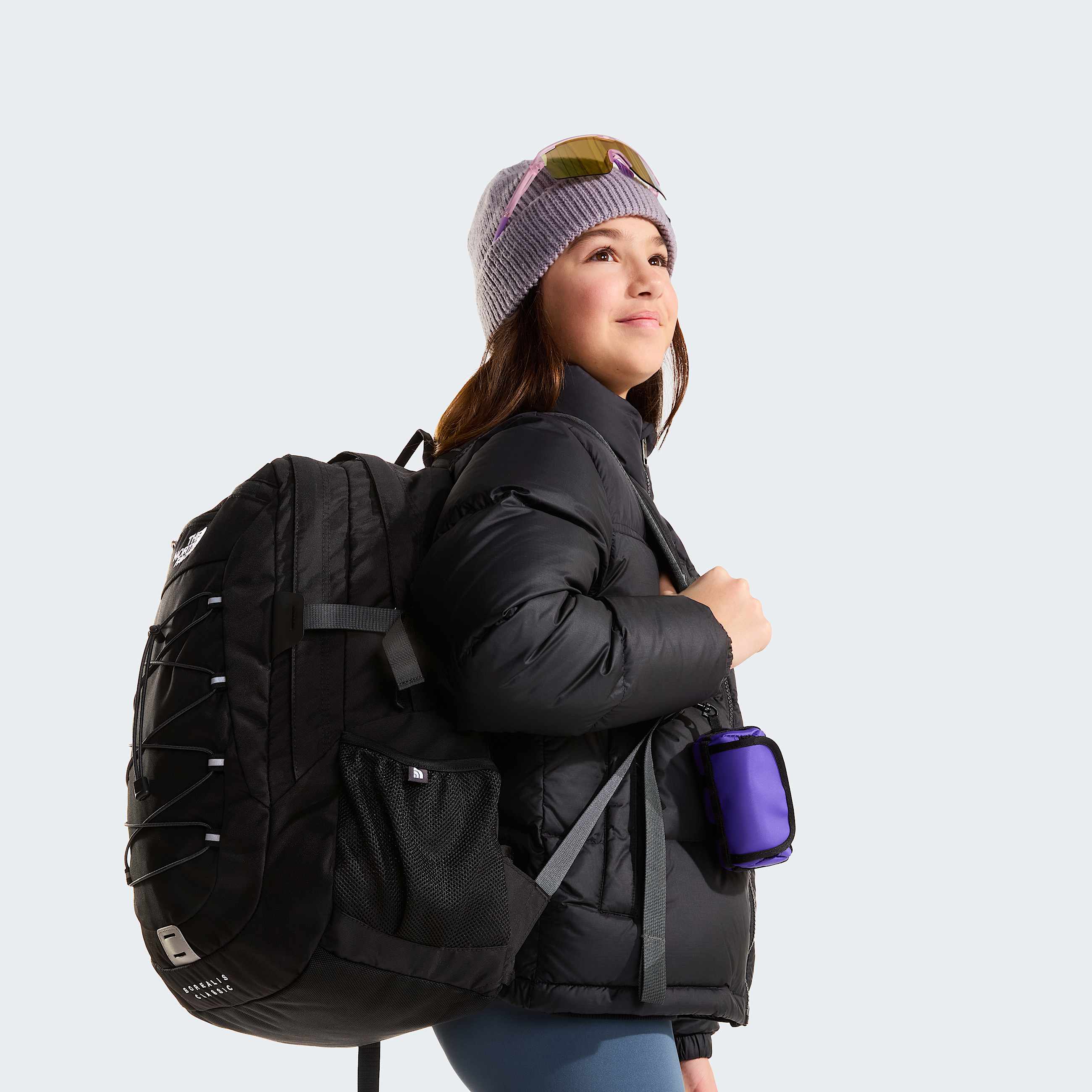 Teens 1996 Retro Nuptse Jacket TNF TNF BlackTNF BlackRecycled Down ALT15