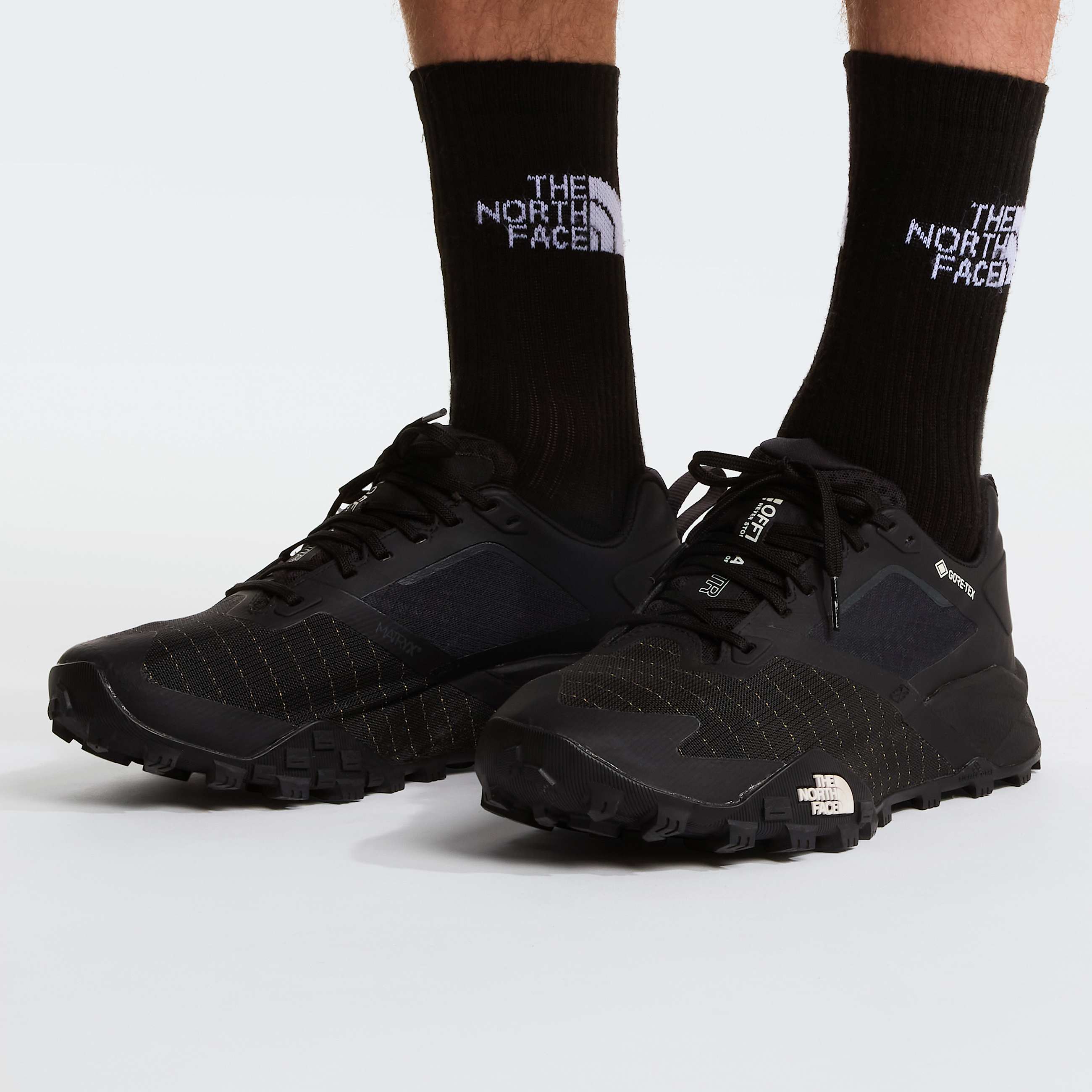 Mens Offtrail TR GORETEX Trail Running Shoes TNF TNF BlackTNF Black ALT2