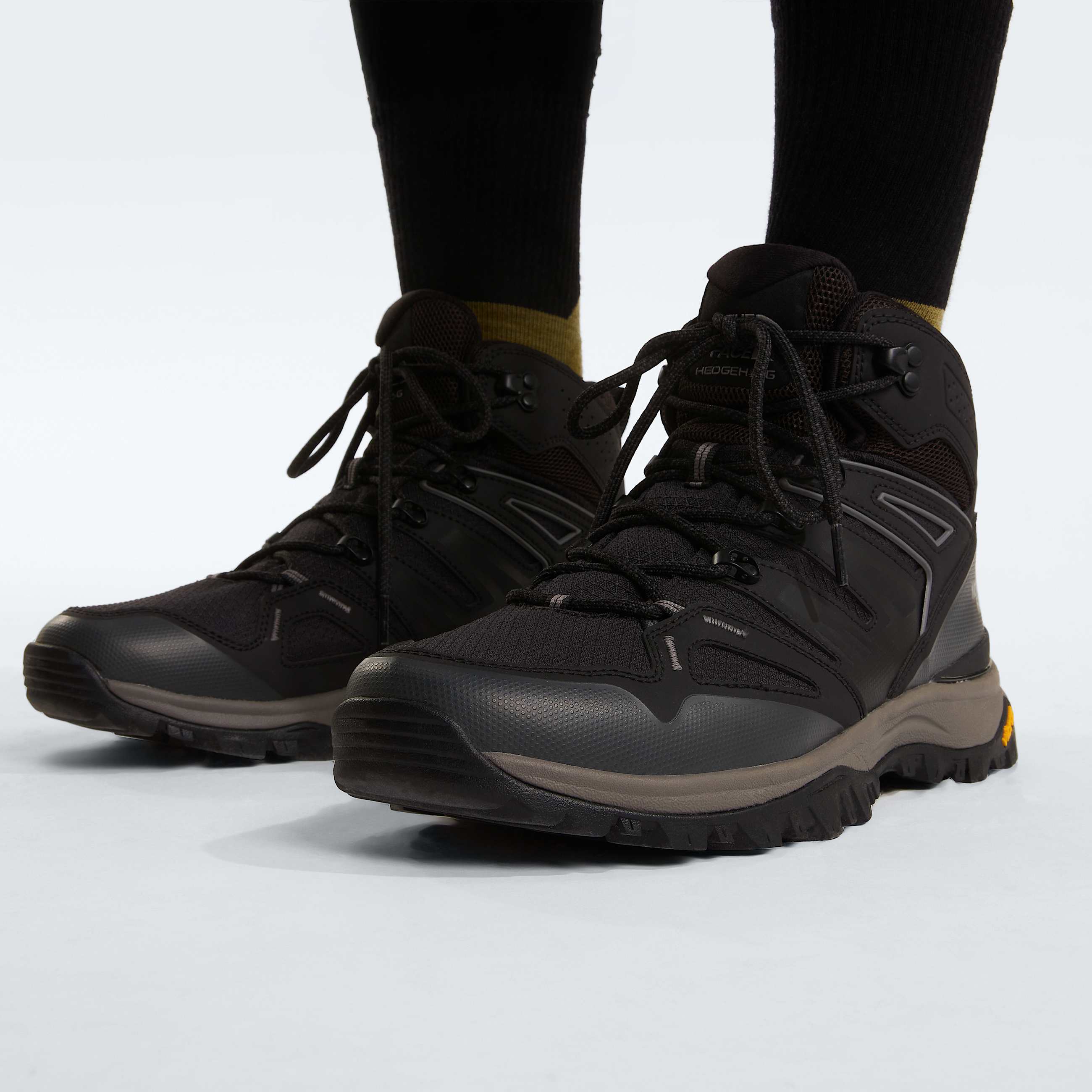 Hedgehog GORETEX halbhohe Wanderstiefel fr Herren TNF TNF BlackAsphalt Grey ALT2