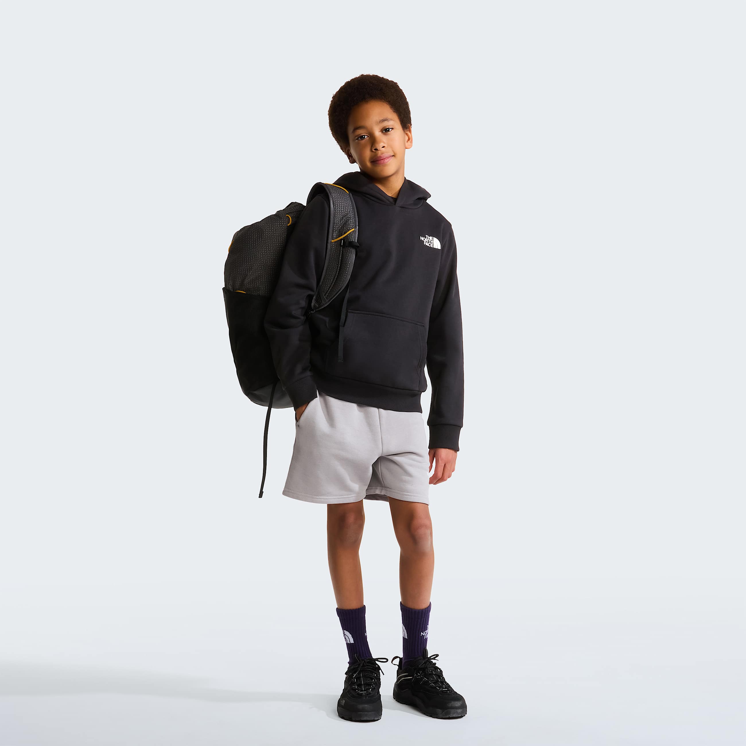 Felpa con cappuccio Simple Dome da ragazzi TNF ALT1