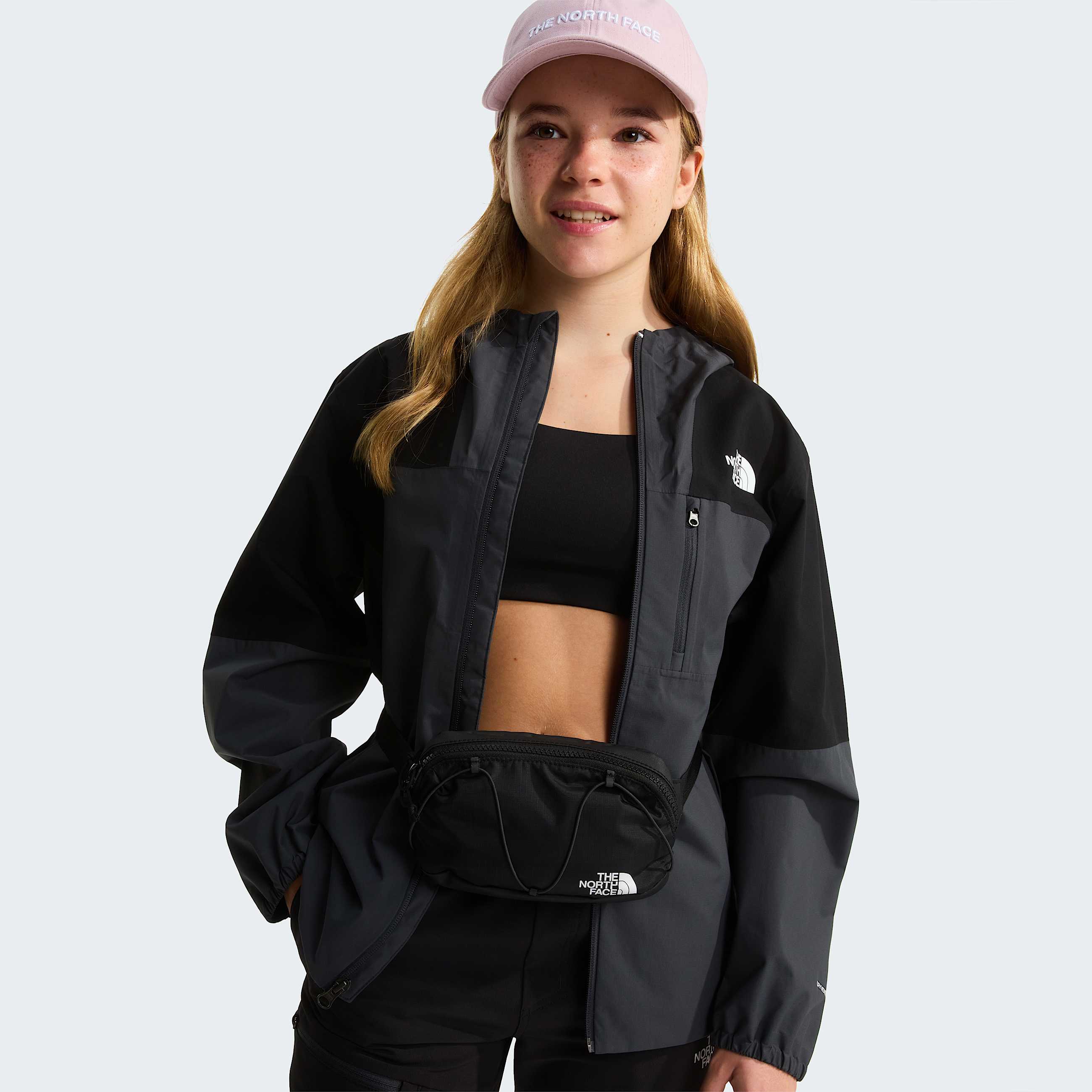 Giacca guscio Hike Packable da ragazzi TNF ALT12