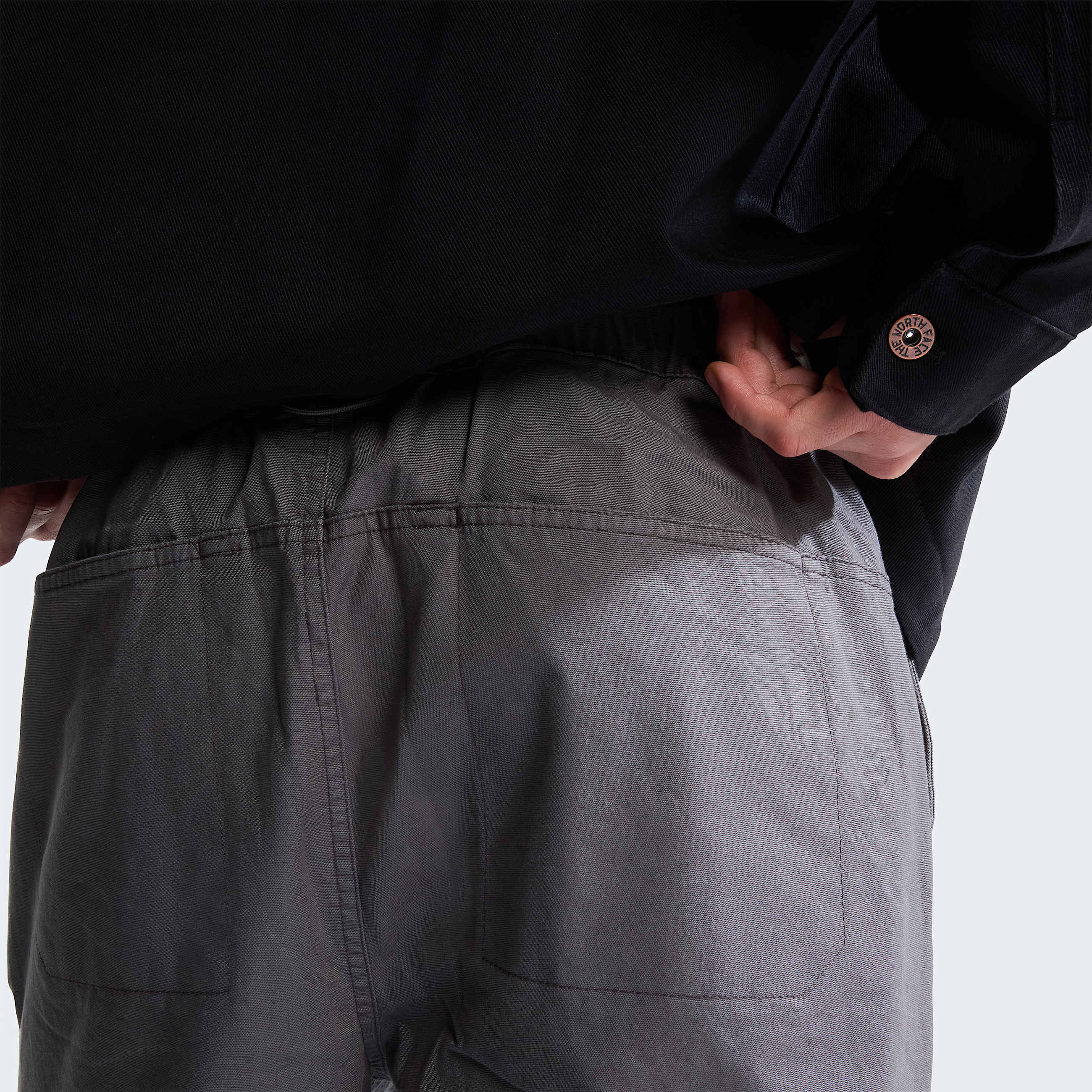 Mens Beta Utility Belted Loose Trousers TNF Smoked Pearl ALT6