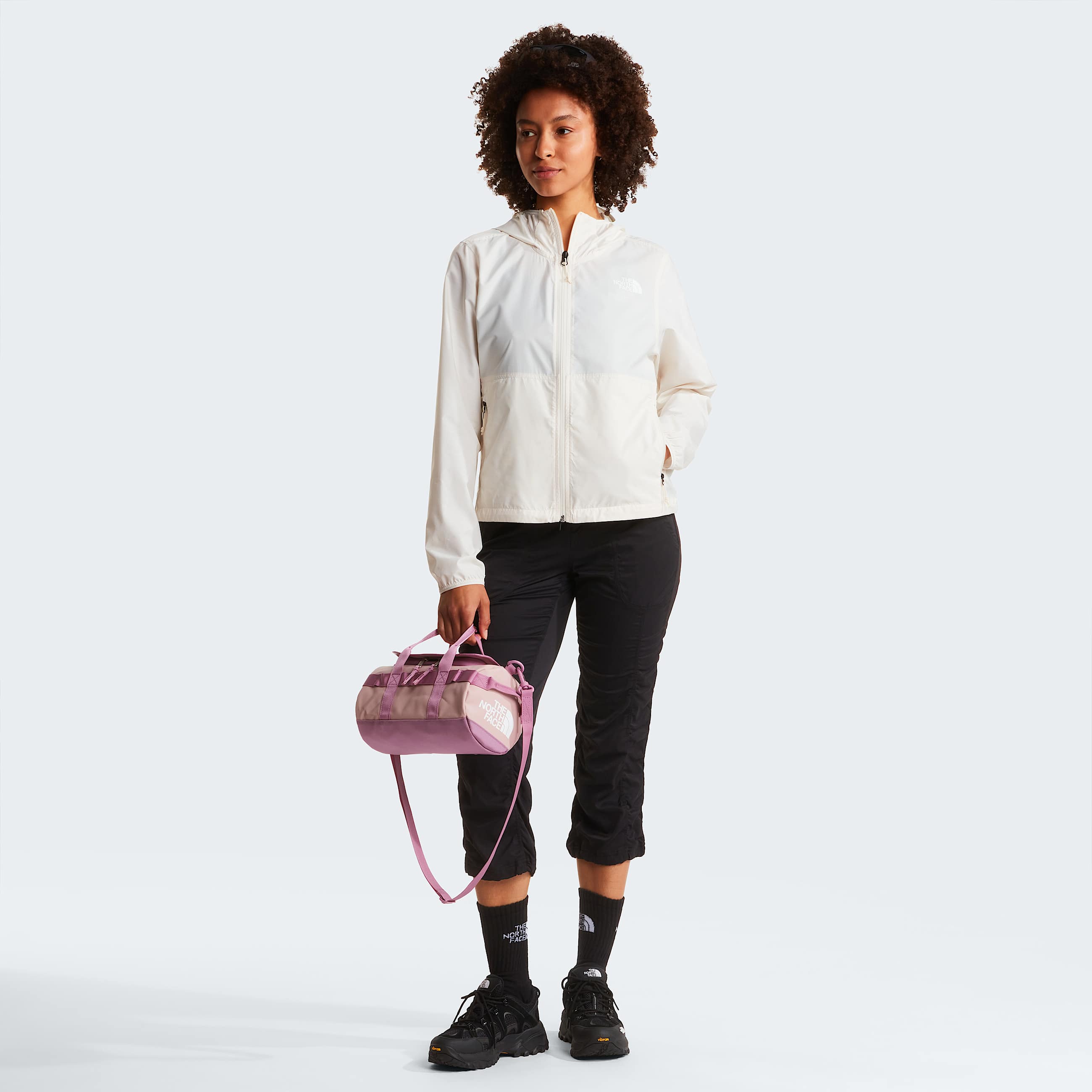 Cyclone Wind Jacket W TNF White Dune ALT1