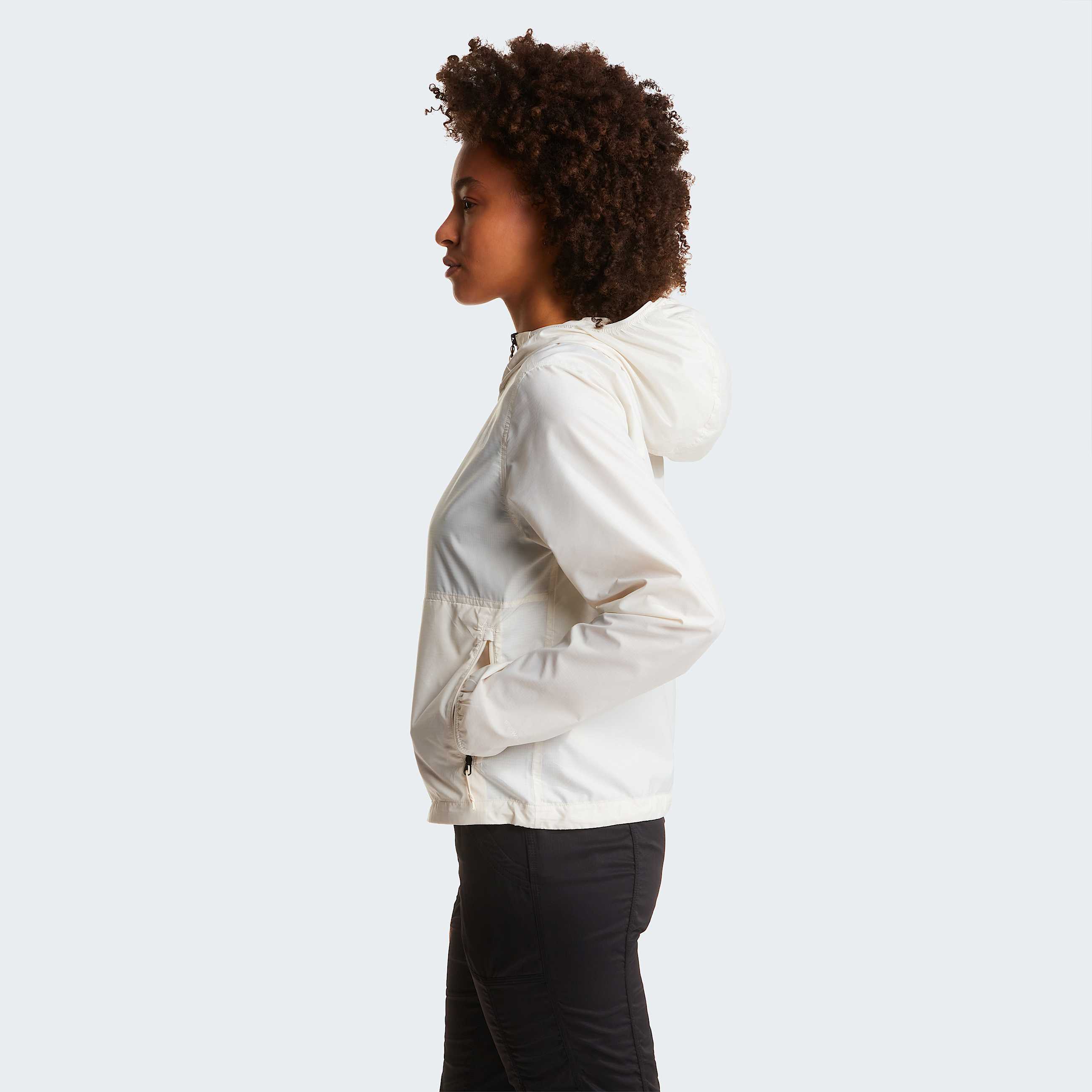 Cyclone Wind Jacket W TNF White Dune ALT2