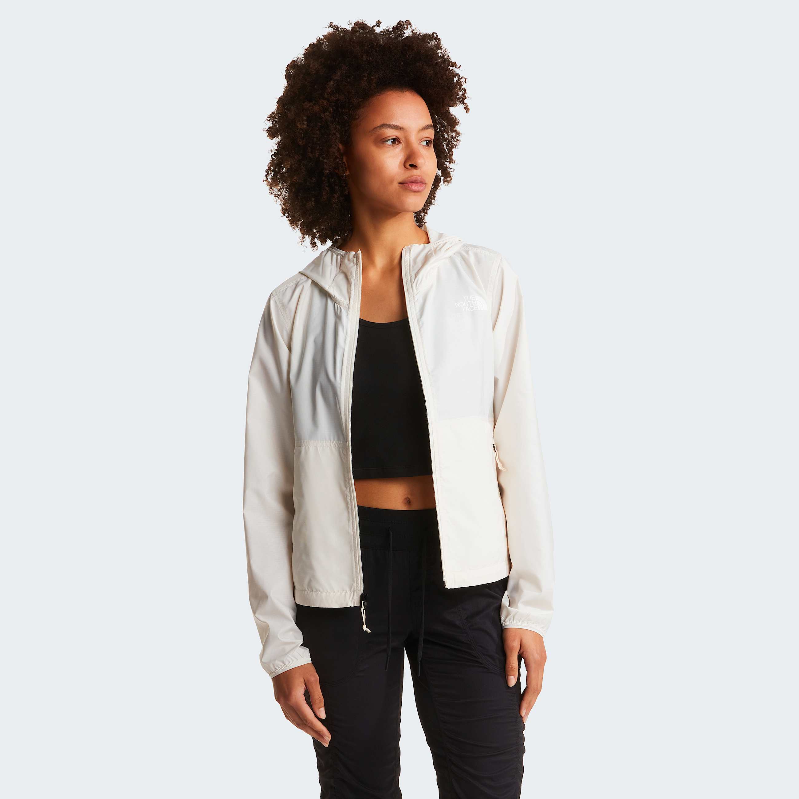 Cyclone Wind Jacket W TNF White Dune ALT4