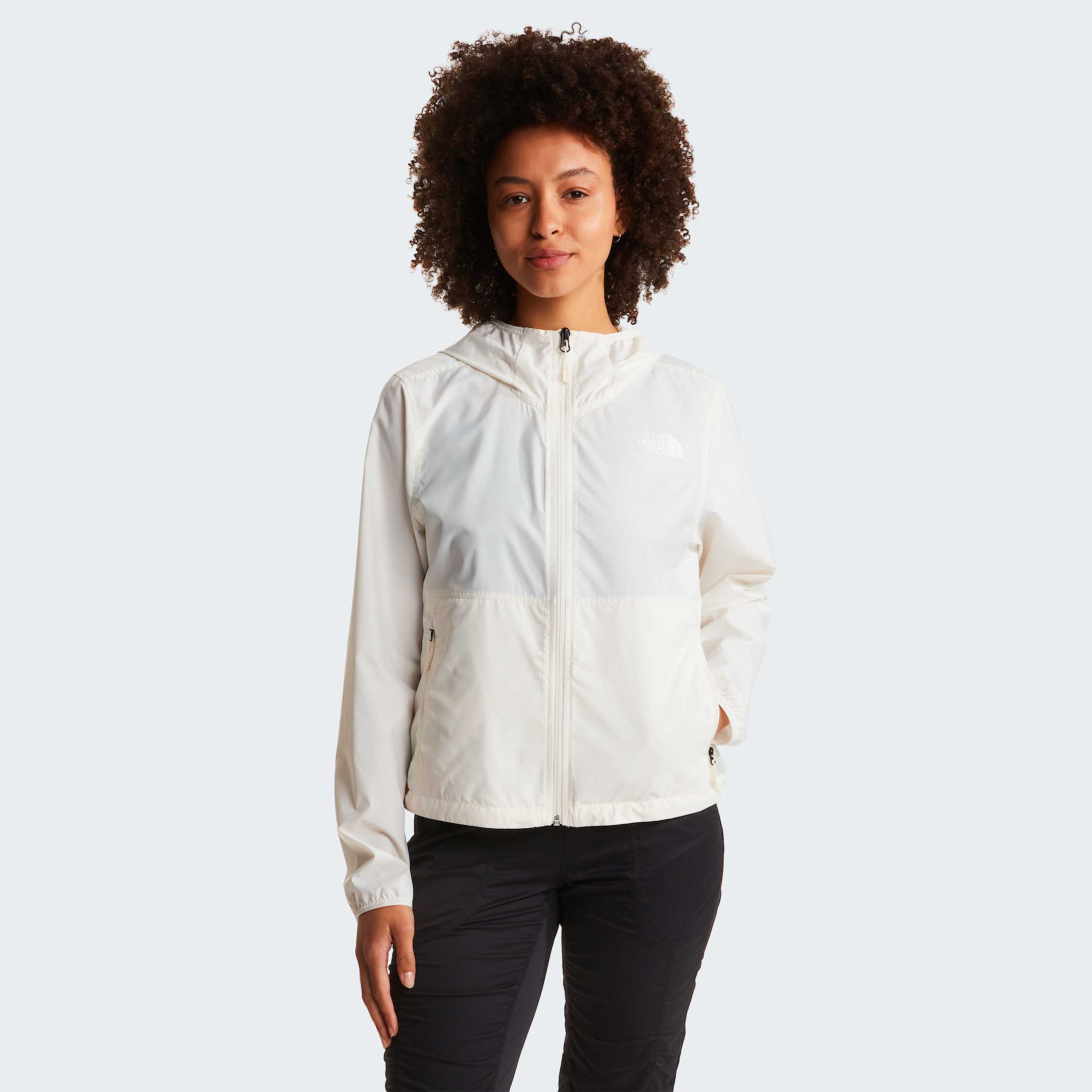 Cyclone Wind Jacket W TNF White Dune HERO