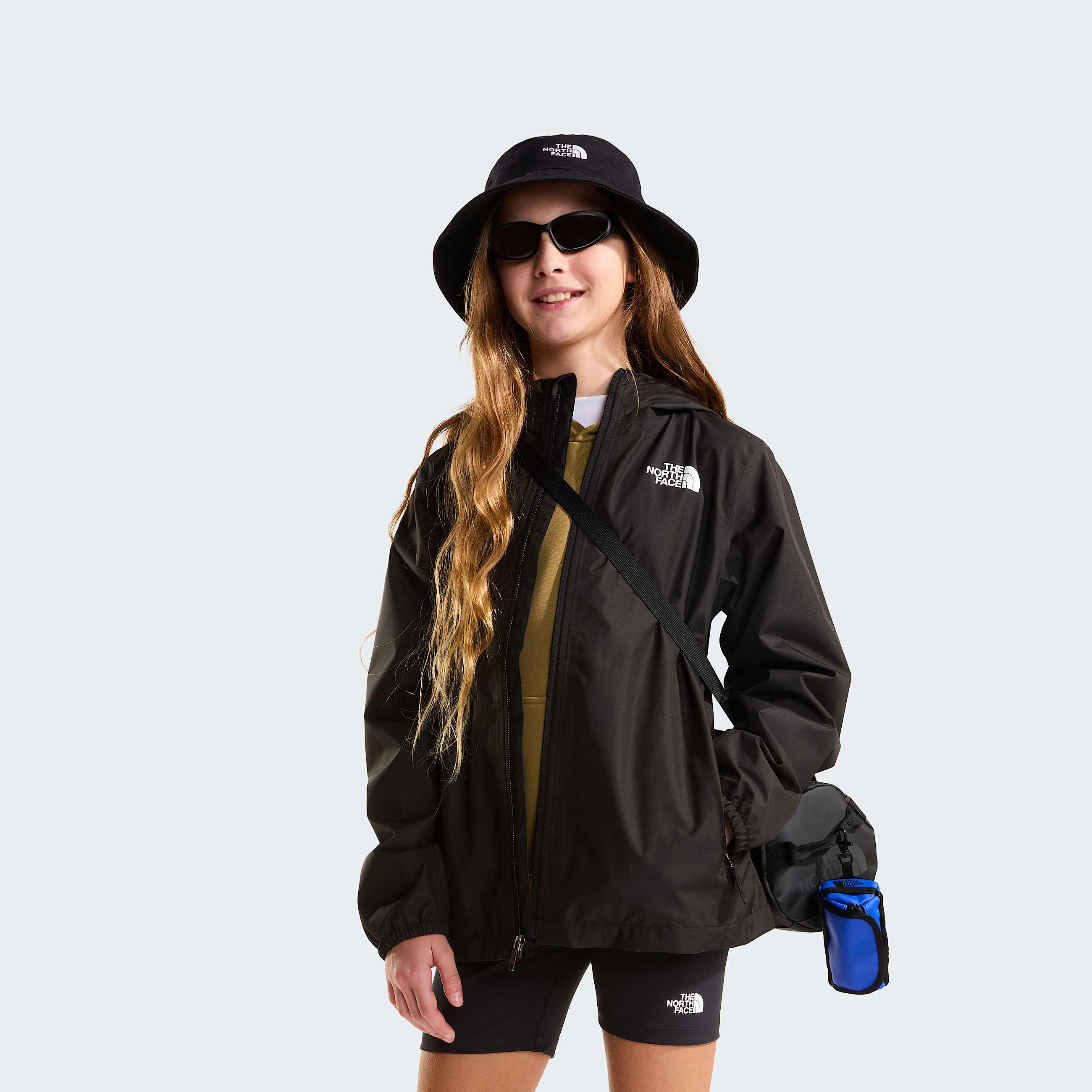 Giacca da pioggia Zipline da ragazzi TNF ALT13