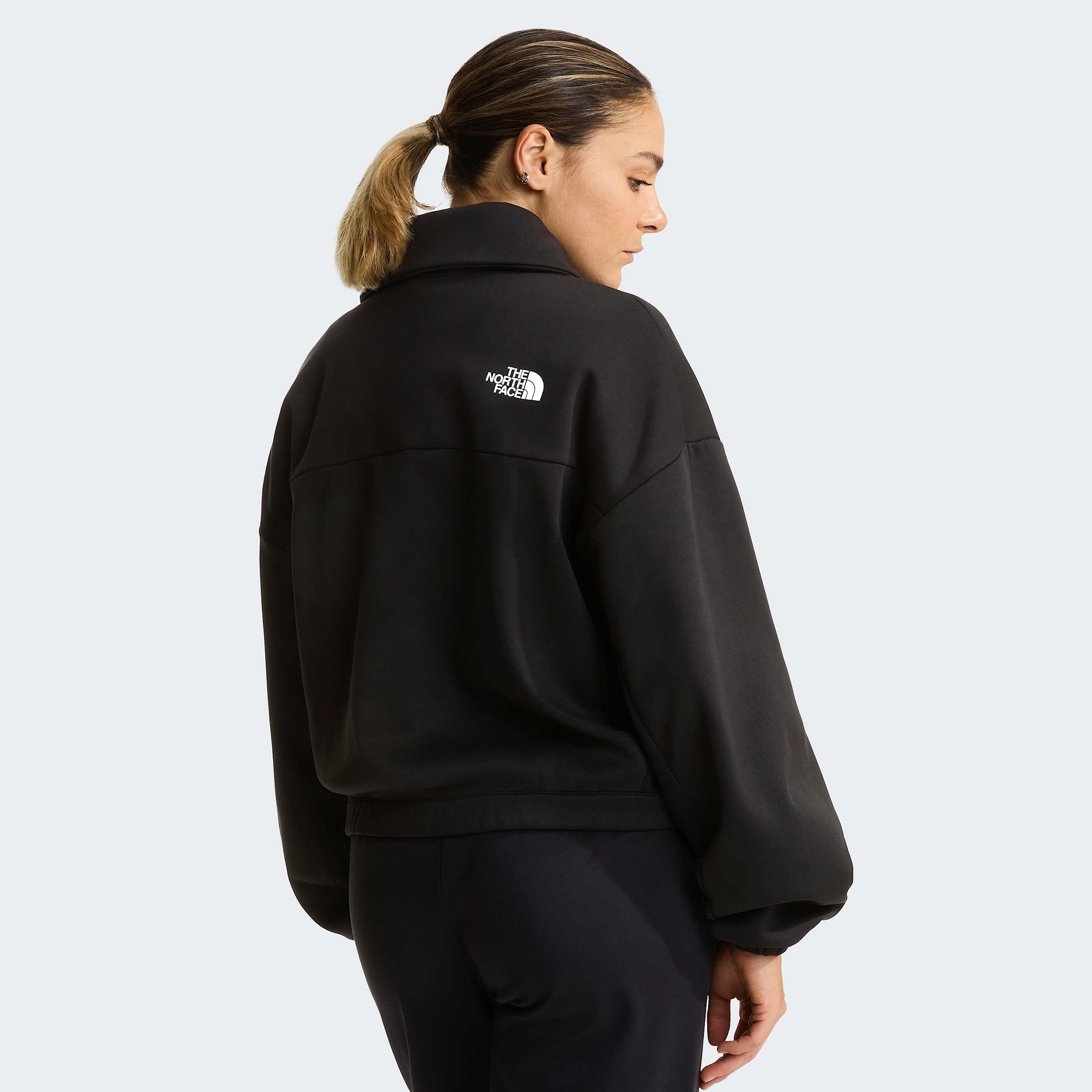 Pile Mountain Athletics con collo a cratere e cerniera a 14 da donna TNF ALT3