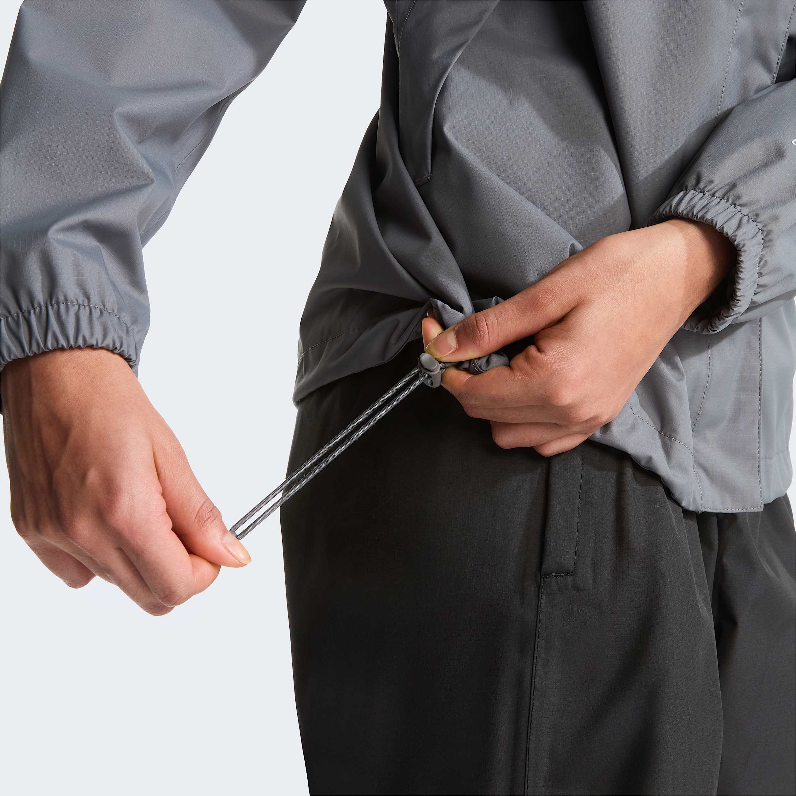 Womens Antora Rain Jacket TNF Smoked Pearl ALT6