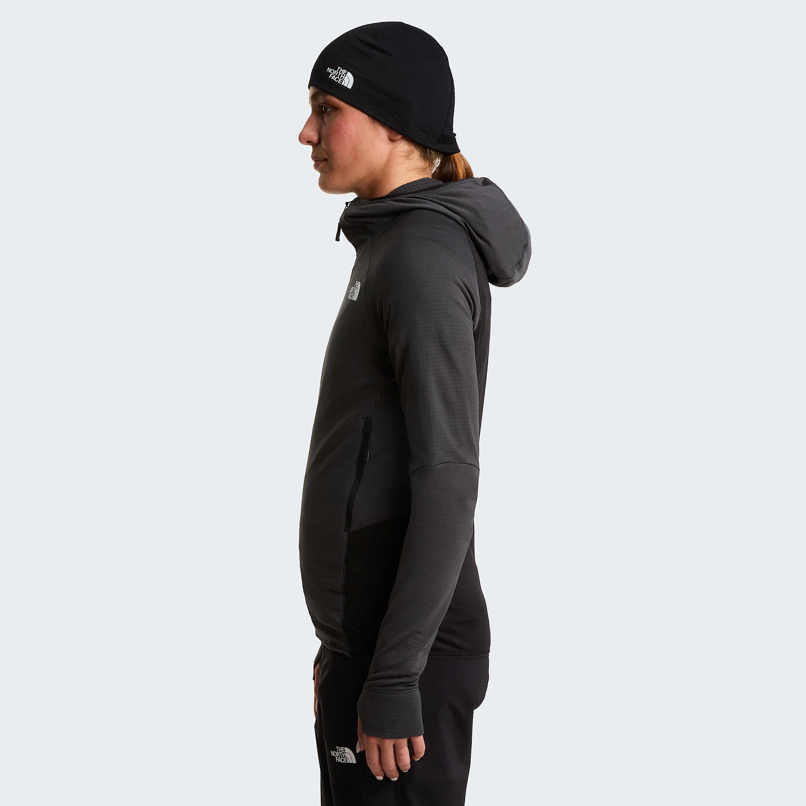 Giacca con cappuccio Bolt Polartec Power Grid da donna TNF ALT2