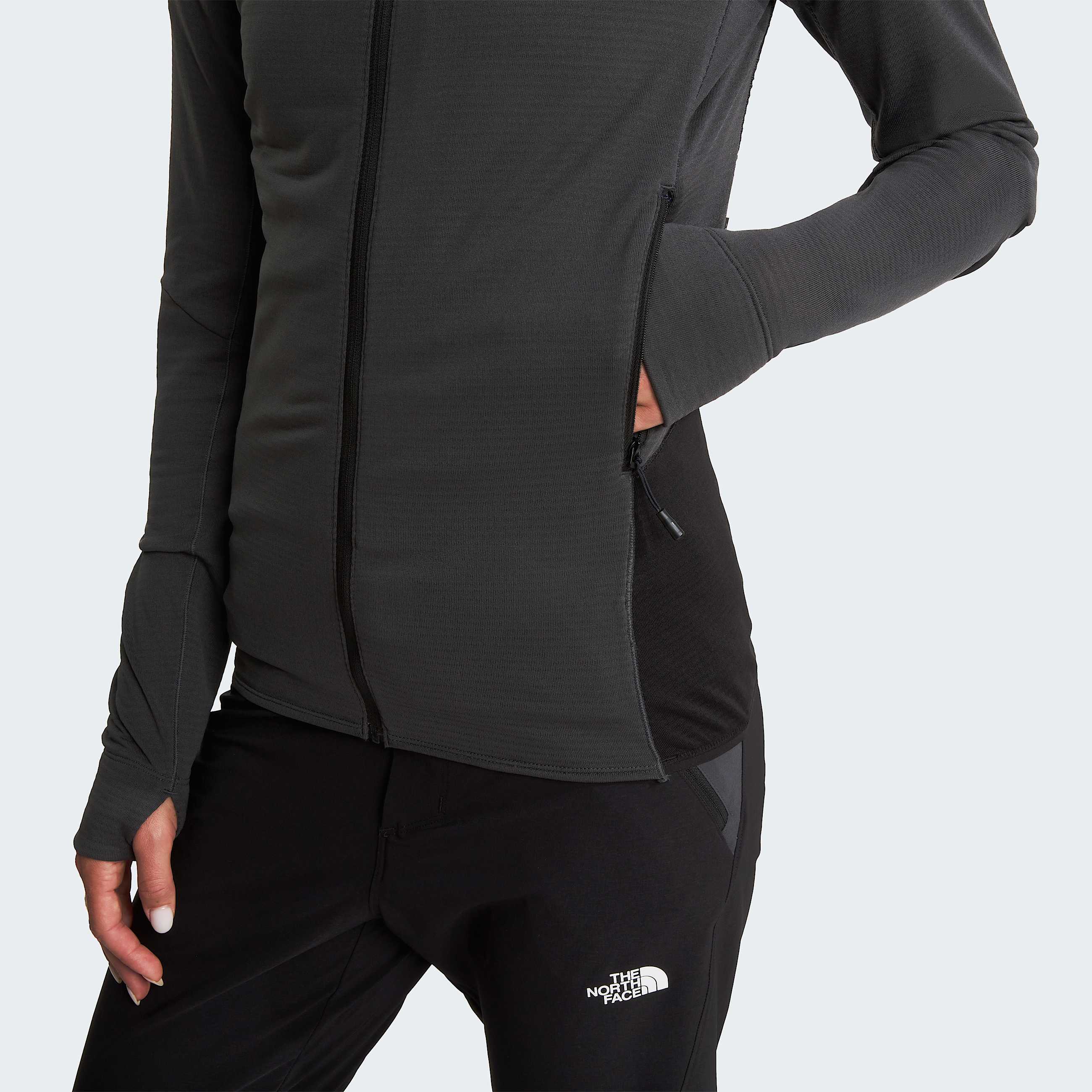 Giacca con cappuccio Bolt Polartec Power Grid da donna TNF ALT8