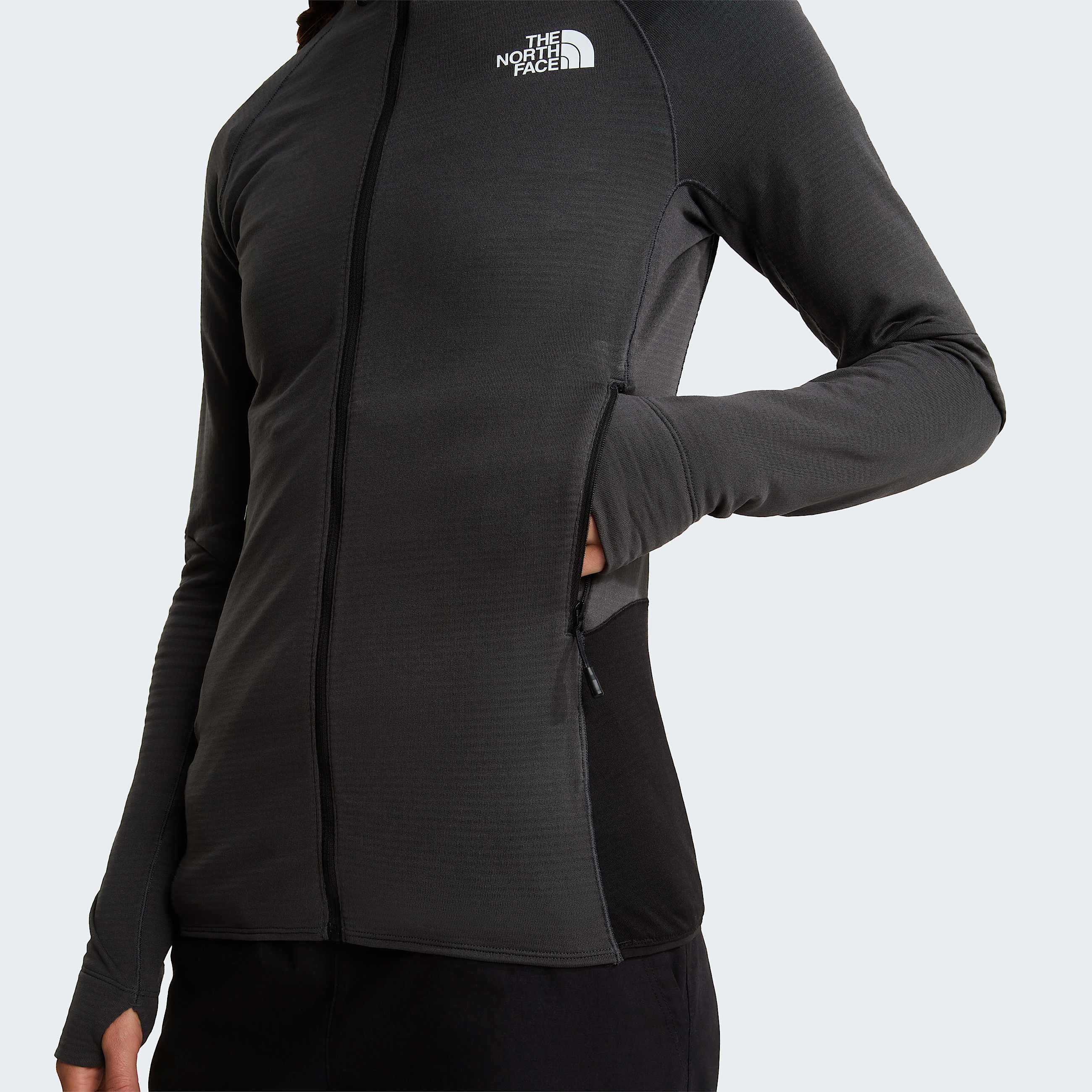 Giacca con cappuccio Bolt Polartec Power Grid da donna TNF ALT8